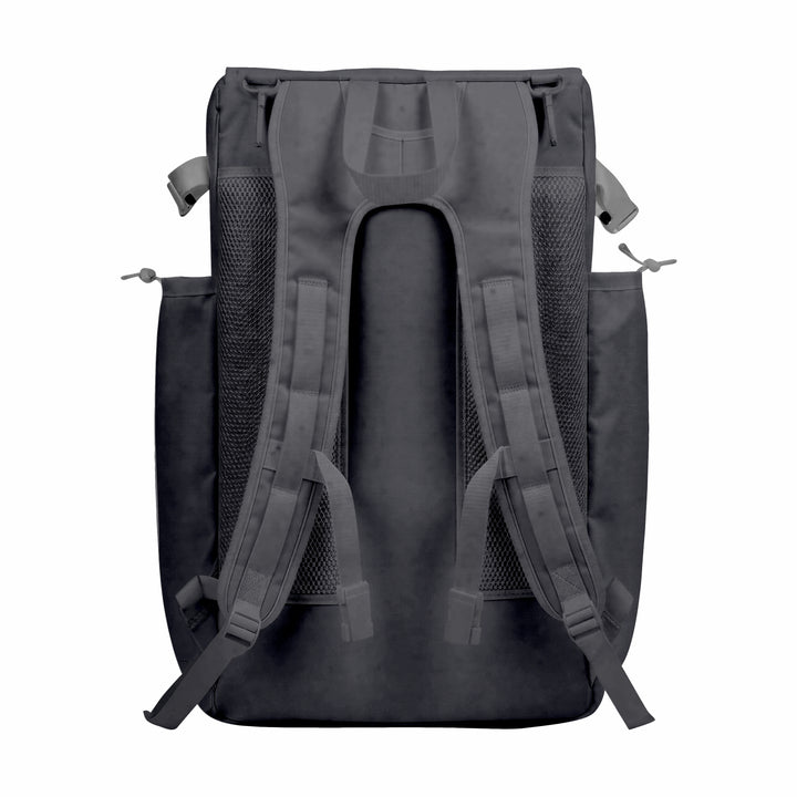 CUSTOM BLACK & RED ELITE BASEBALL/SOFTBALL BACKPACKS