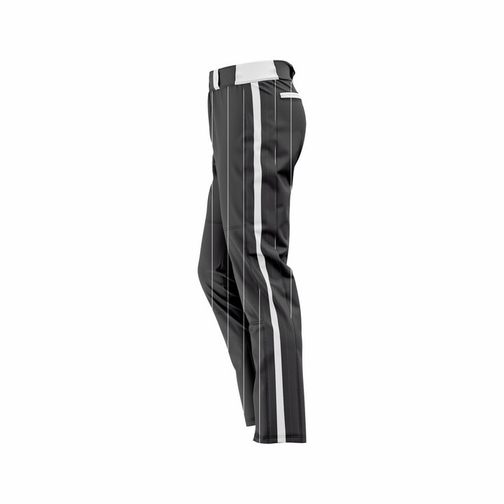Custom Black & White Baseball Pant