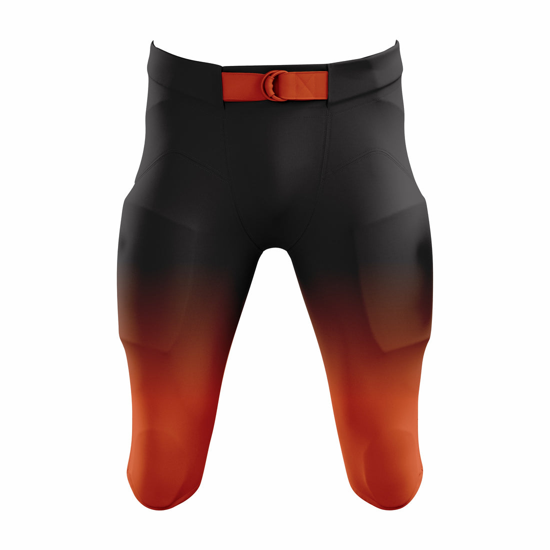 Custom Black & Red American Football Pant