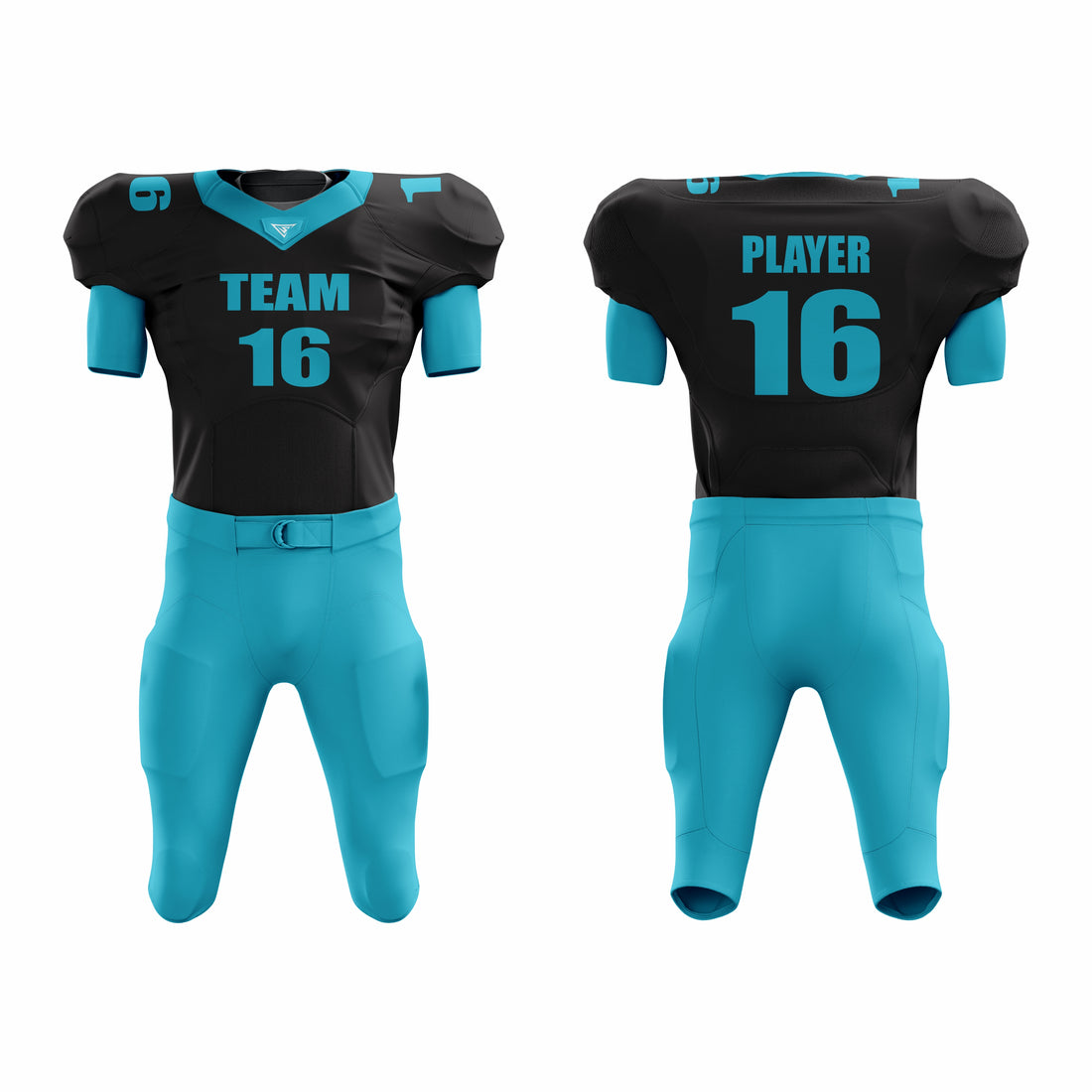 Custom Football Uniform (with Integrated Pads)
