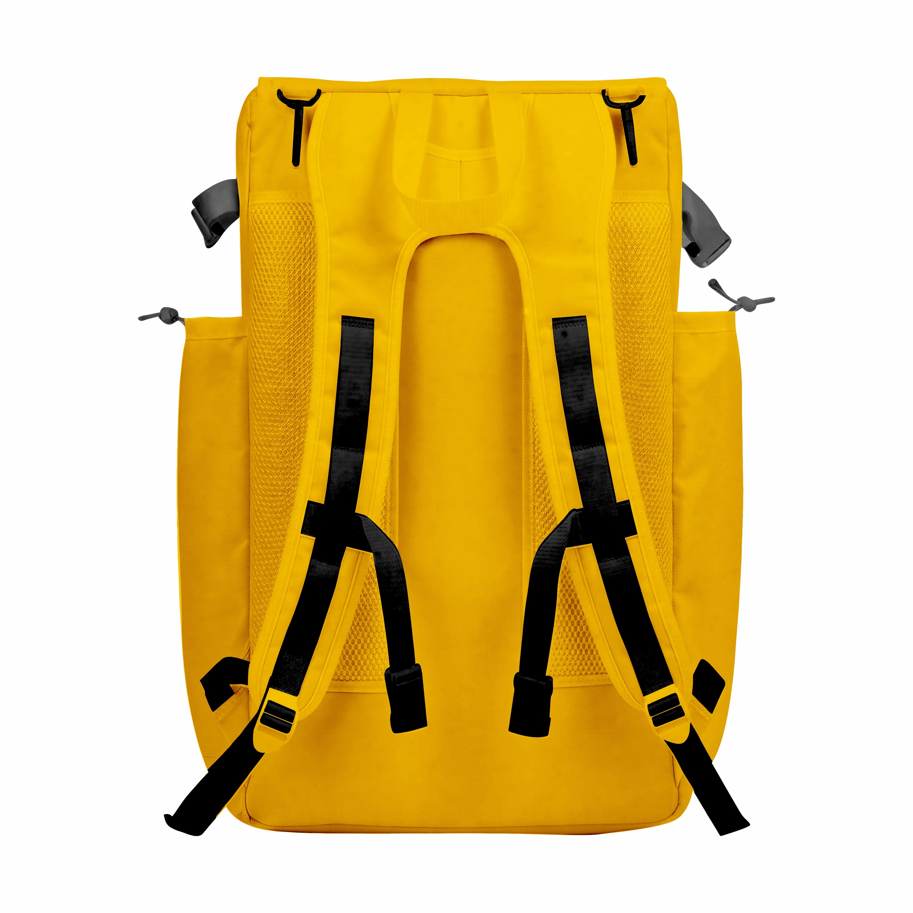 CUSTOM YELLOW & BLACK ELITE BASEBALL/SOFTBALL BACKPACKS