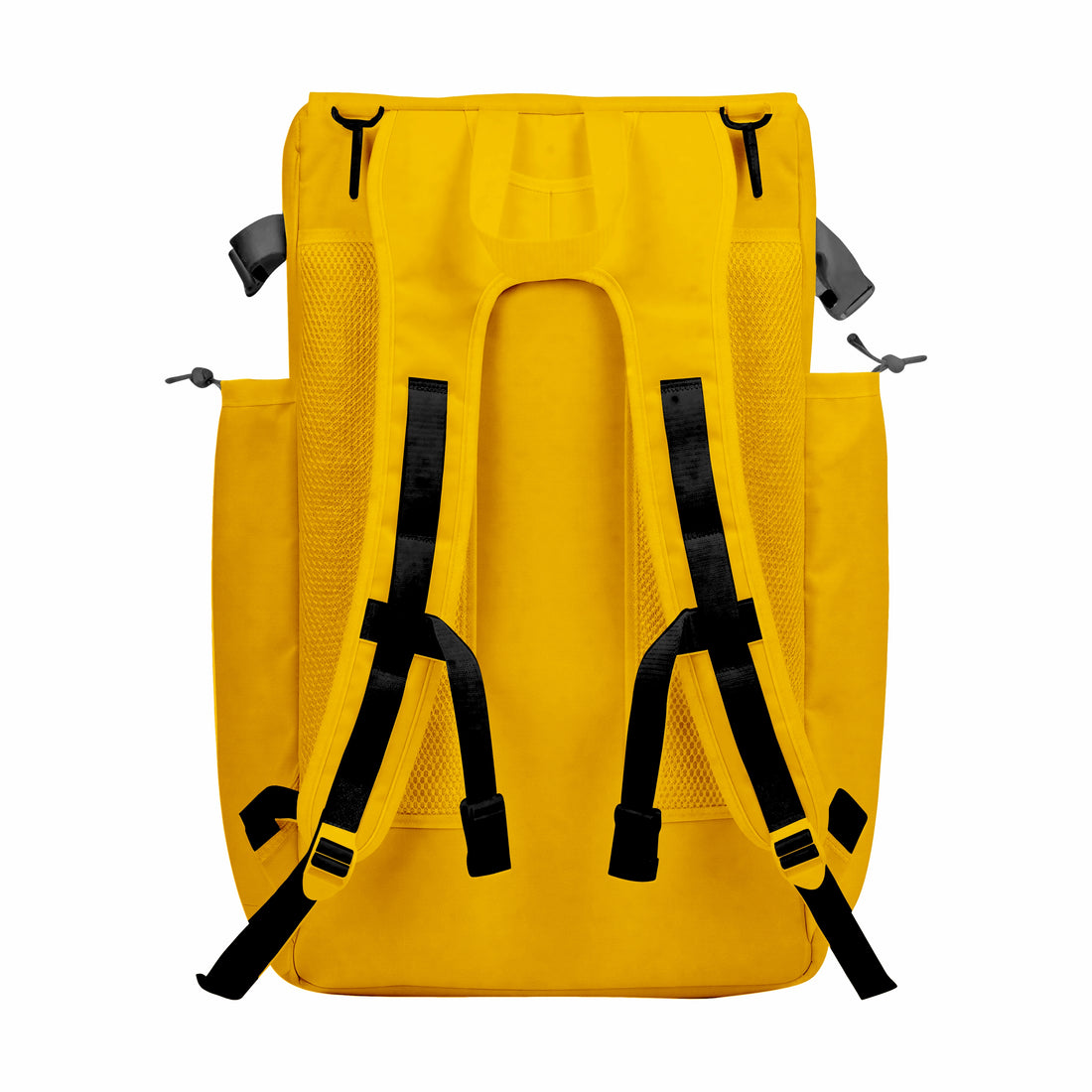 CUSTOM YELLOW & BLACK ELITE BASEBALL/SOFTBALL BACKPACKS