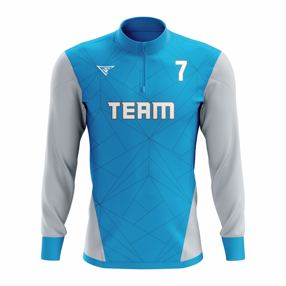 CUSTOM ¼ ZIP LONG SLEEVE CAGE JACKETS