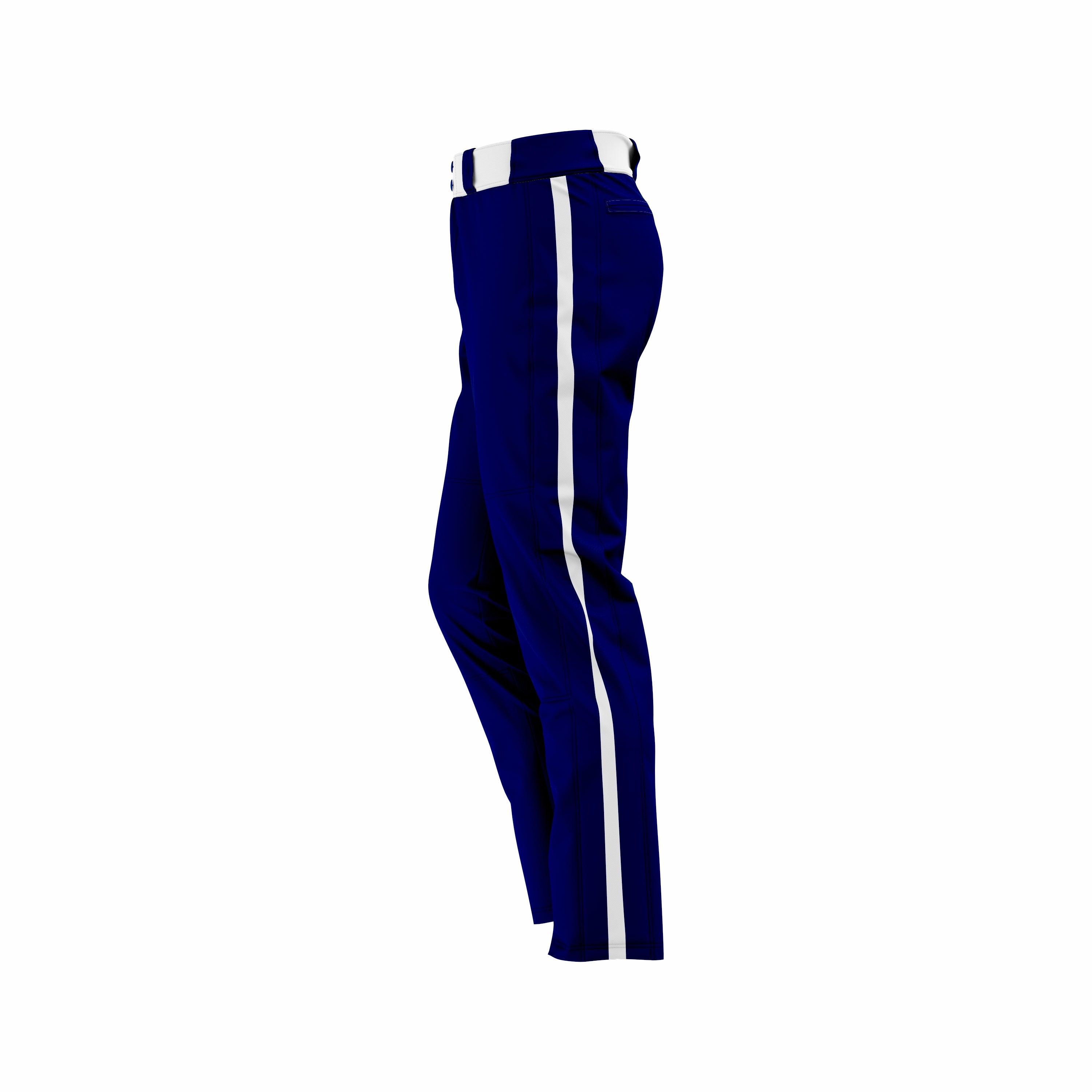 Custom Dark Blue & White softball Pant