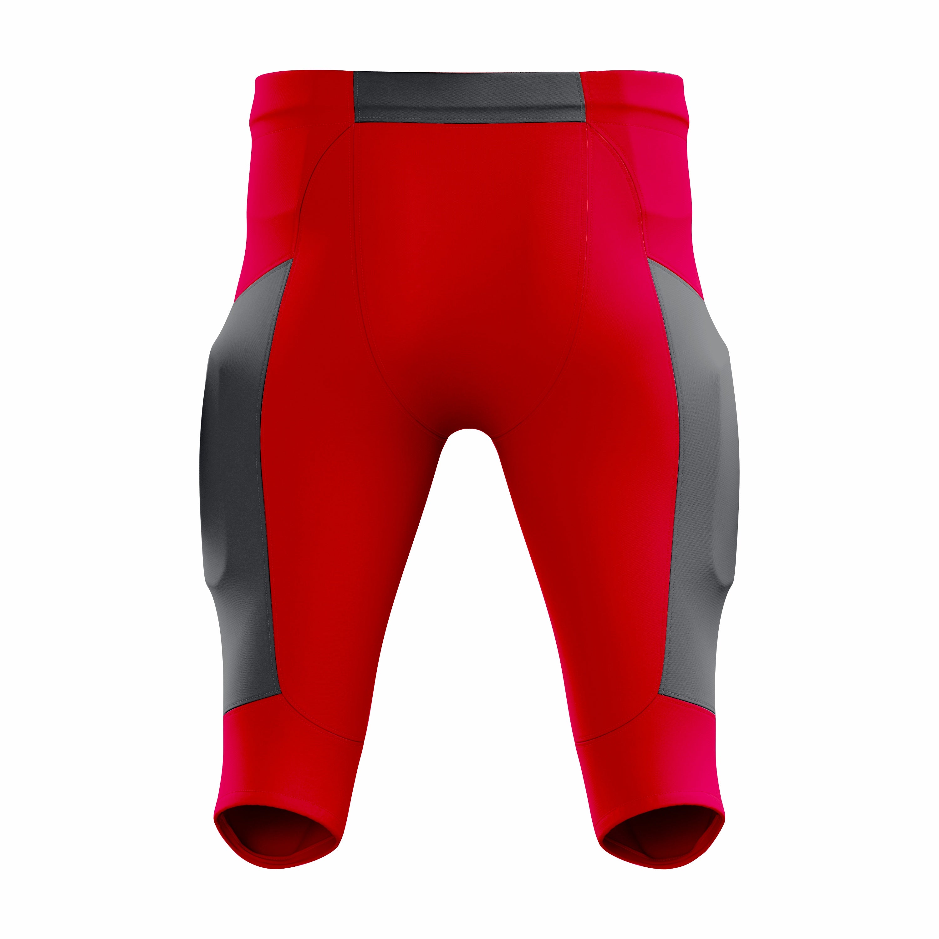 Custom Red & Black American Football Pant