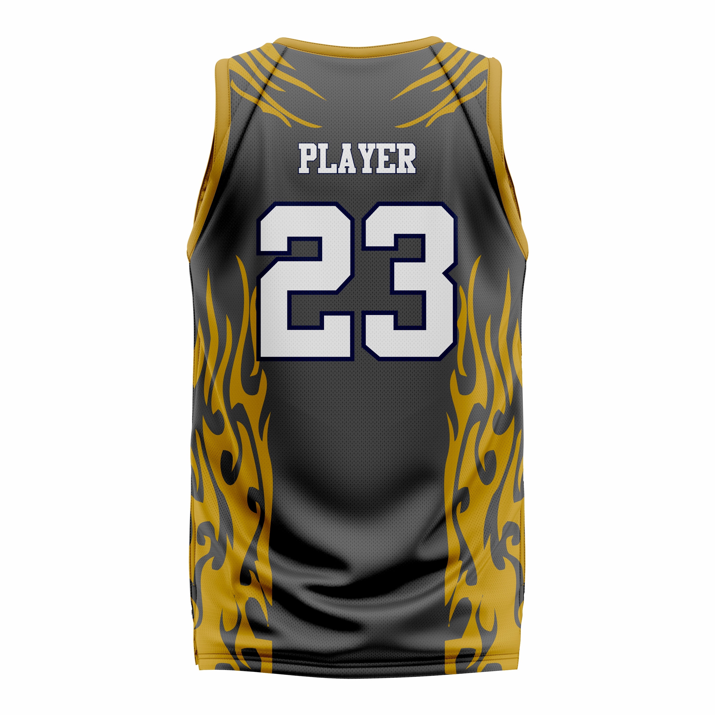 Custom Black Mustard Basketball Jersey | Sports Custom Uniform