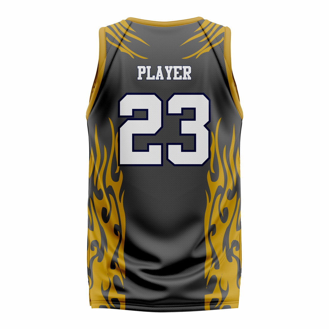 Custom Black Mustard Basketball Jersey | Sports Custom Uniform