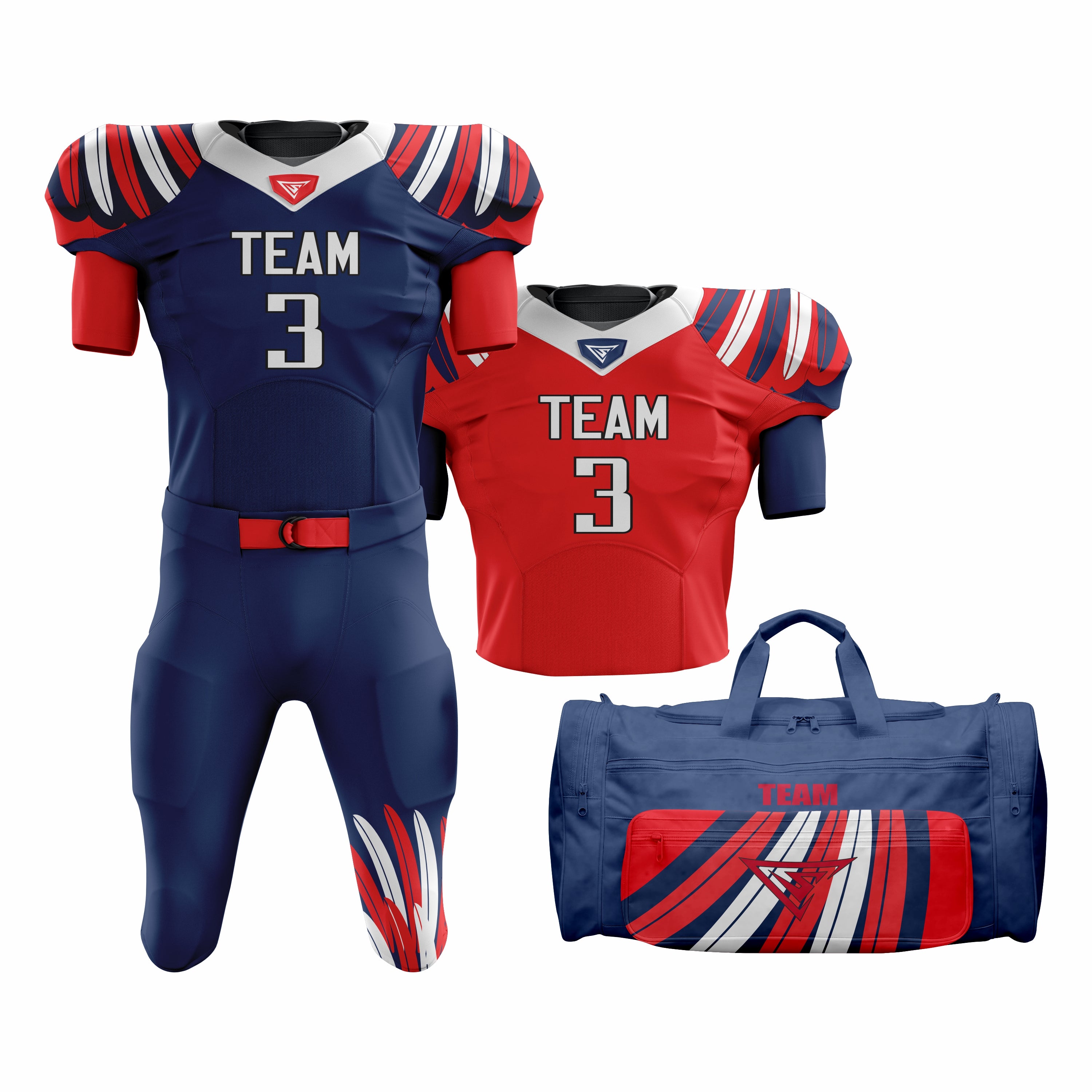 CUSTOM FOOTBALL TEAM UNIFORM PACKAGE ALL STAR
