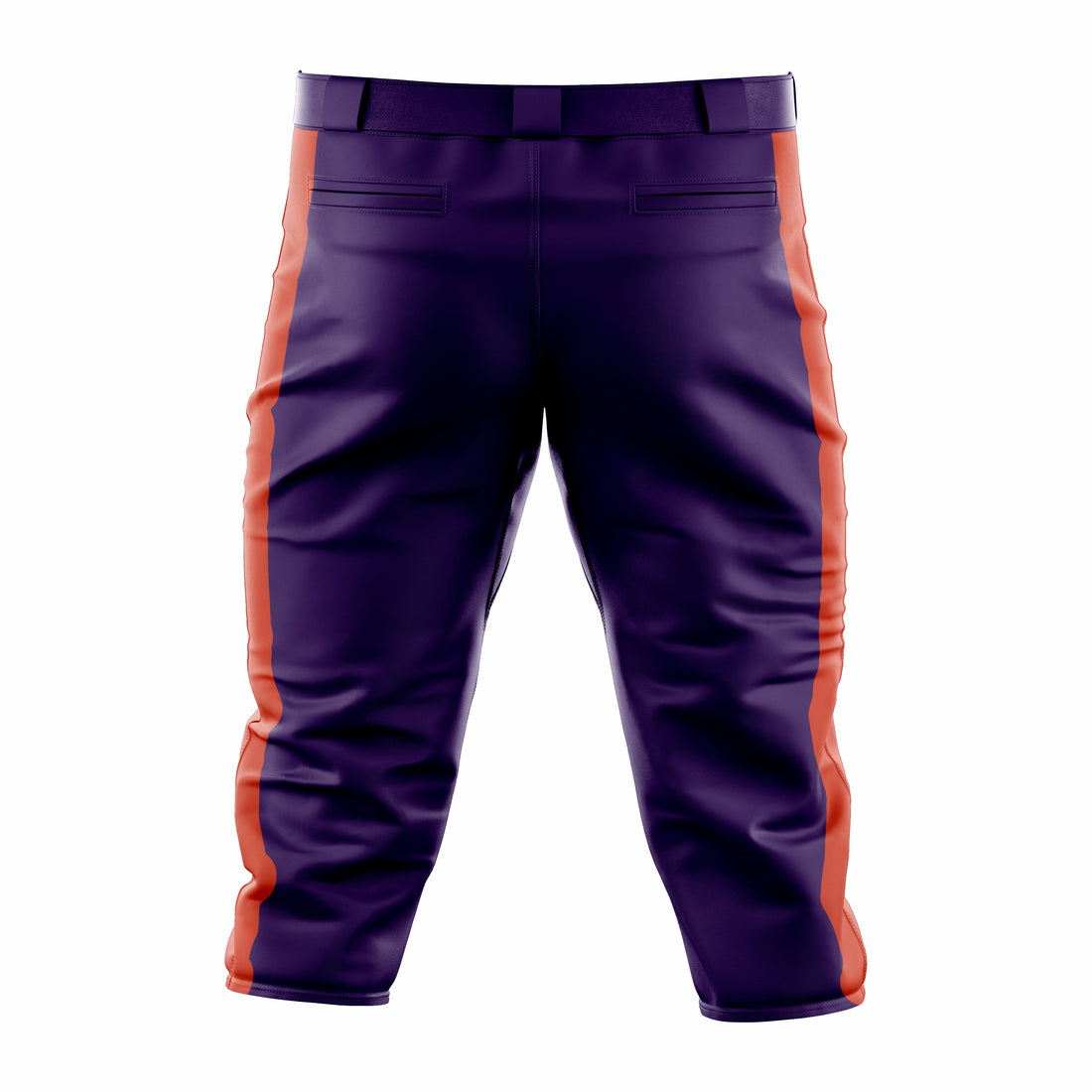Custom Dark Blue & Red Baseball Knicker Pant