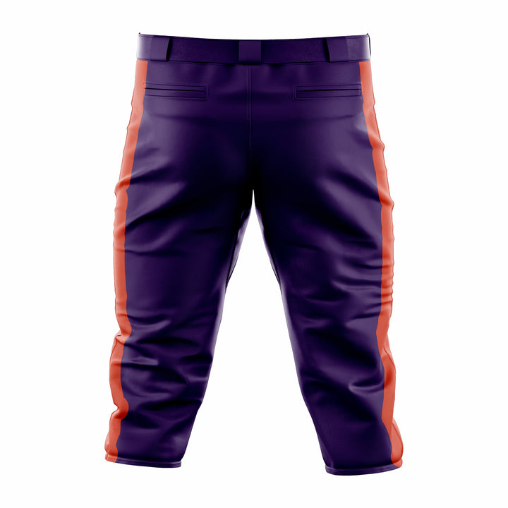 Custom Dark Blue & Red Baseball Knicker Pant