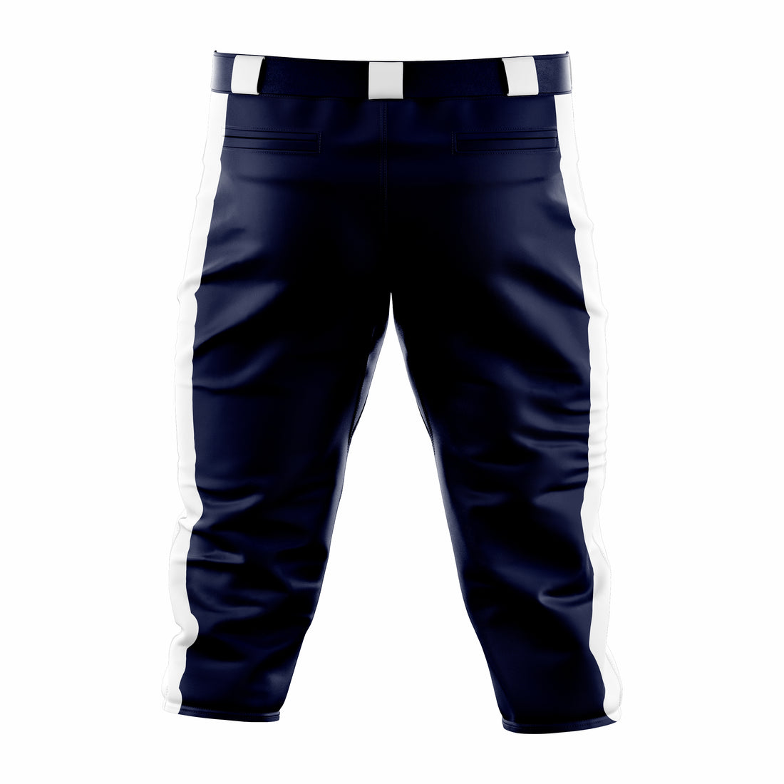 Custom Black & White softball Knicker Pant