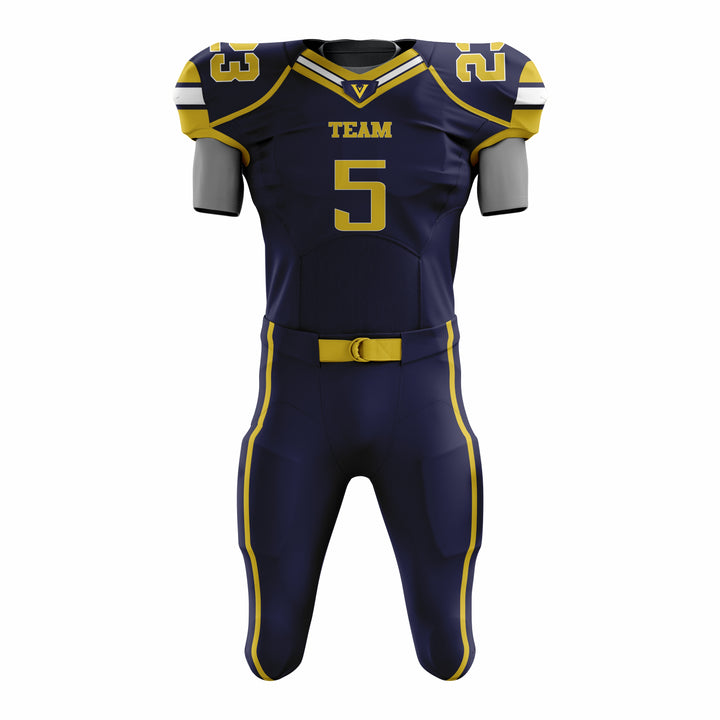 Custom Football Uniform (with Integrated Pads)