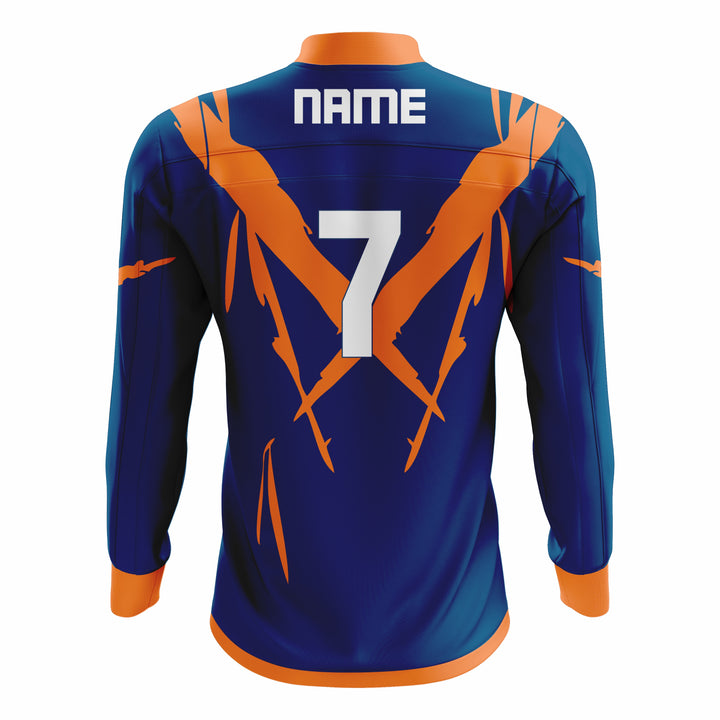 CUSTOM ¼ ZIP LONG SLEEVE CAGE JACKETS