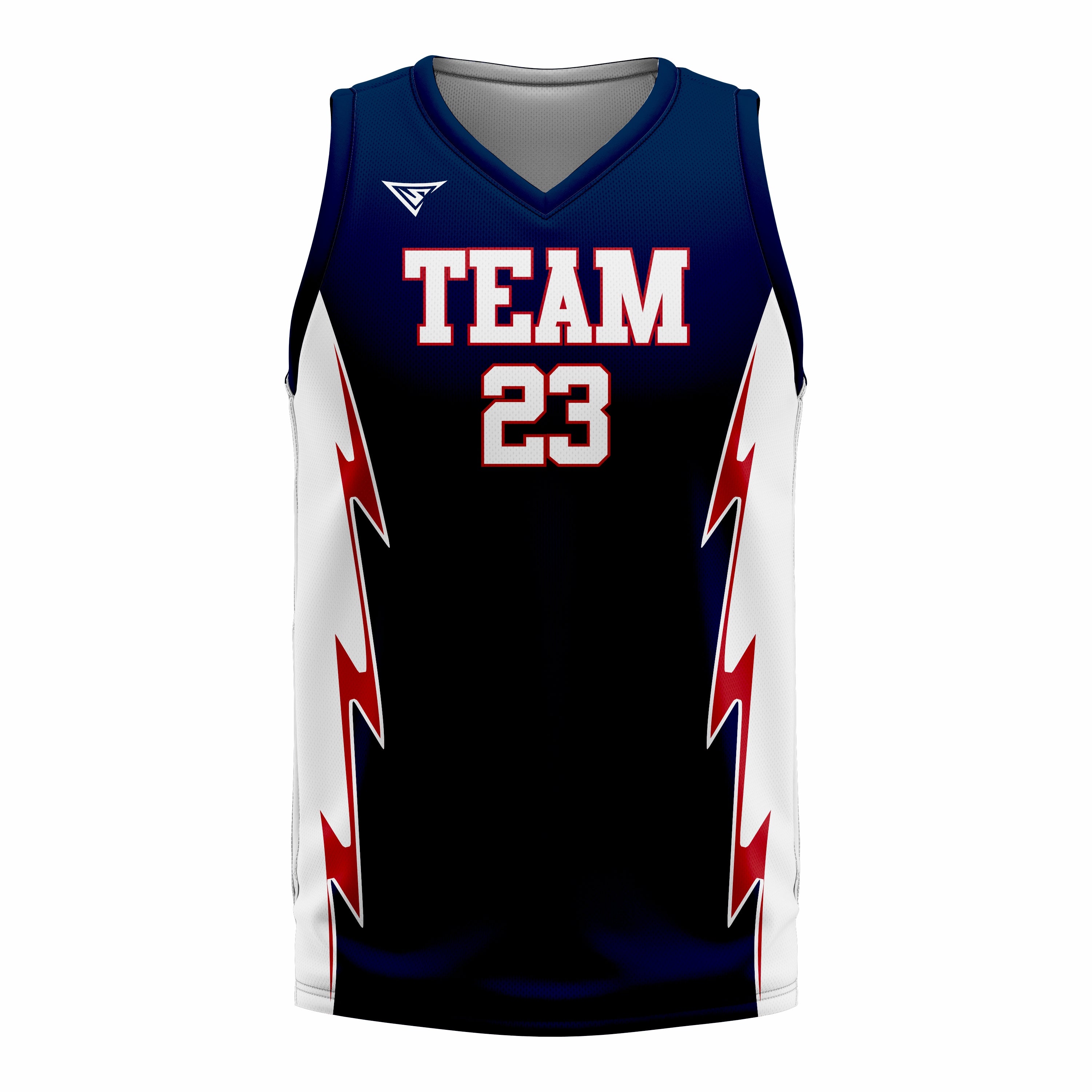 Custom white Blue Basketball Jersey | Sports Custom Uniform