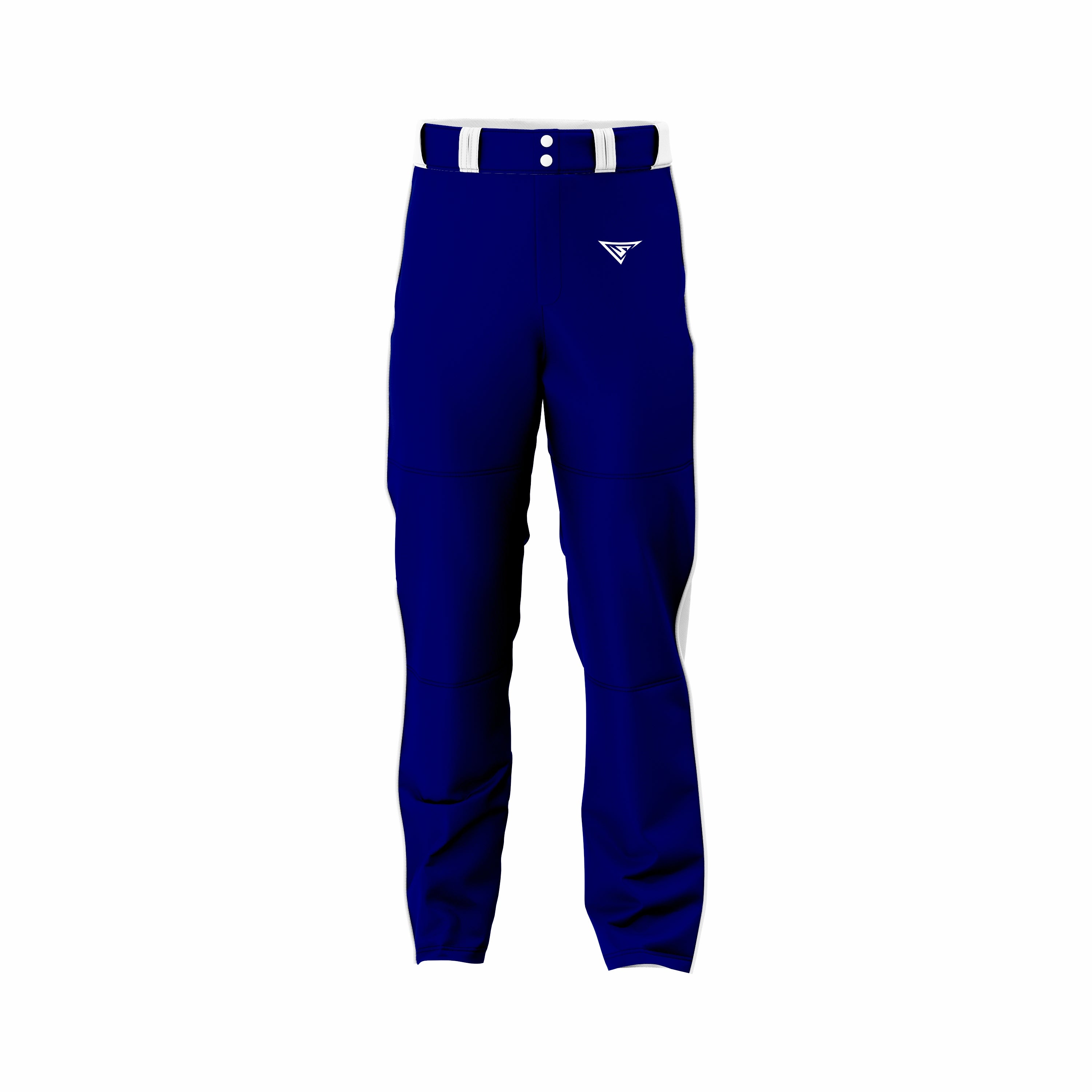 Custom Dark Blue & White softball Pant