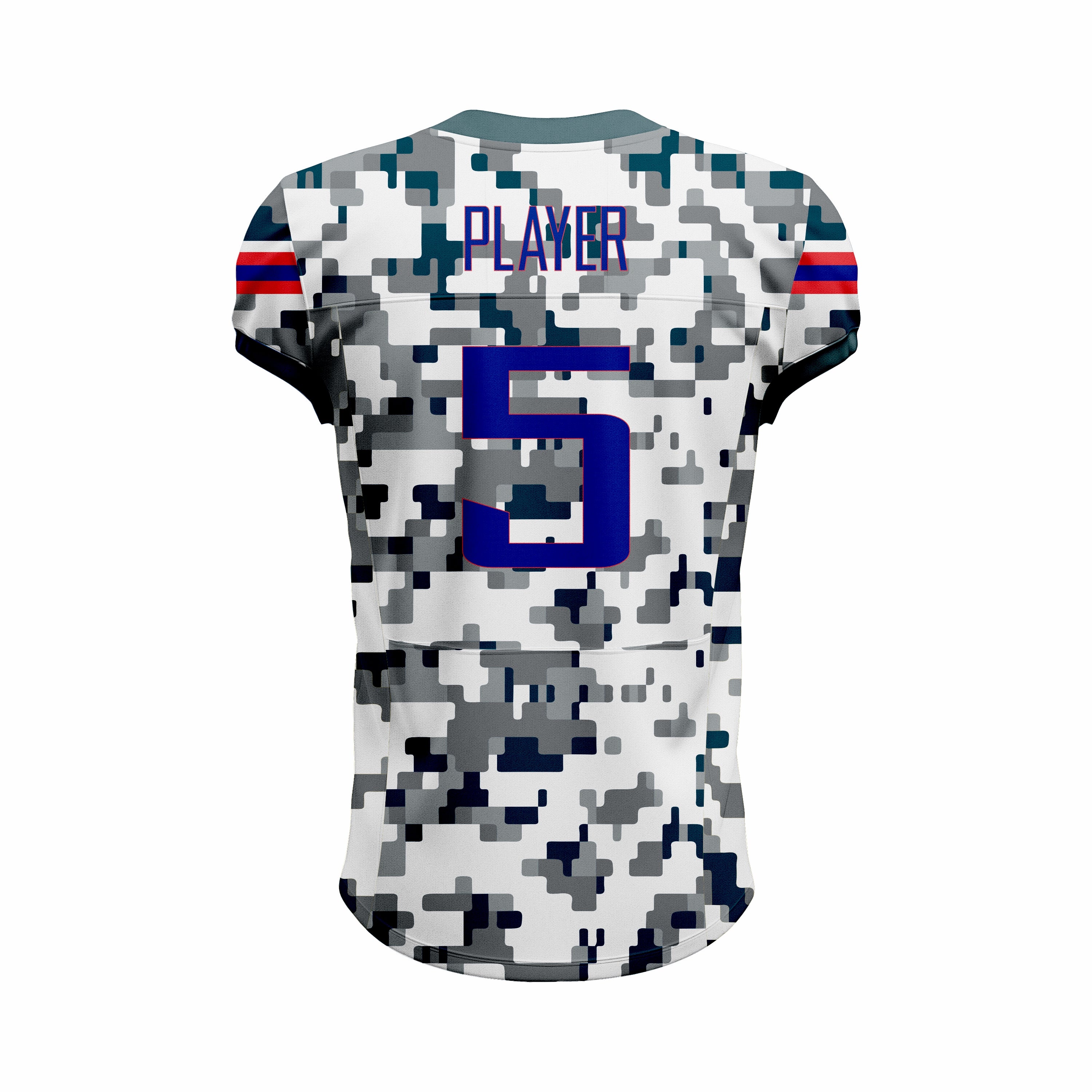 Custom Maroon & Grey American Football Jersey