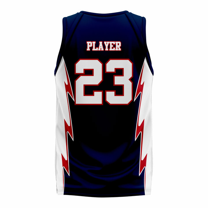 Custom white Blue Basketball Jersey | Sports Custom Uniform