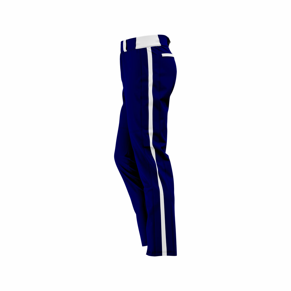 Custom Dark Blue & White softball Pant