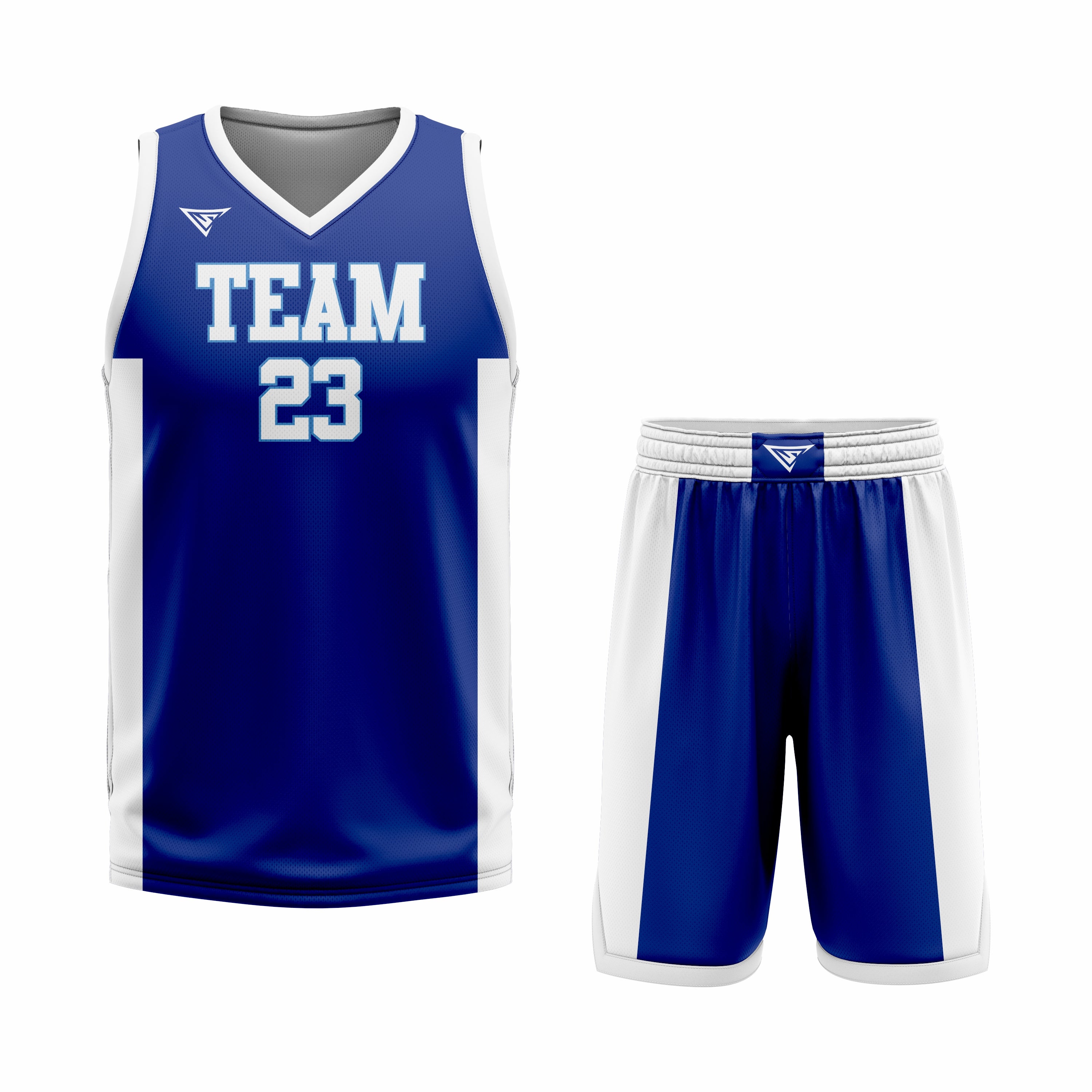 Custom Blue white Basketball Uniform Set | Sports Custom Uniform