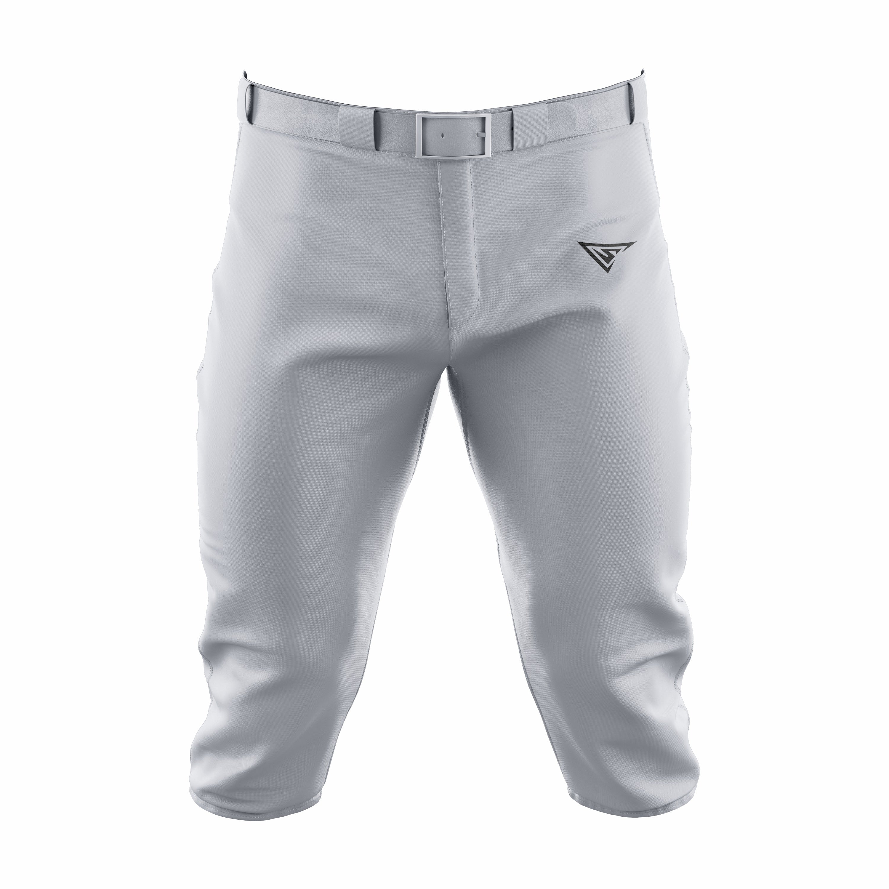 Custom Grey Baseball Knicker Pant