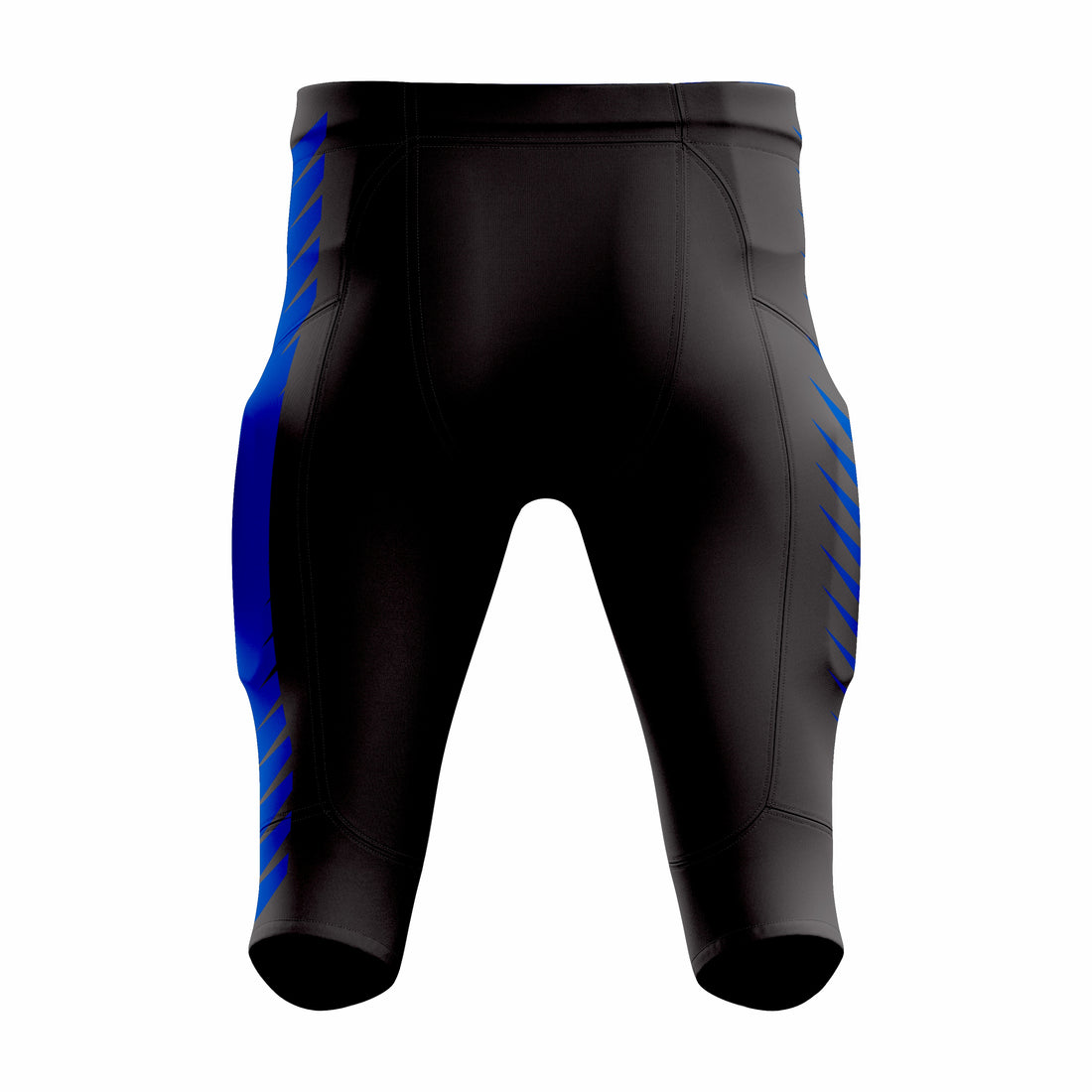 Custom Black & Blue American Football Pant