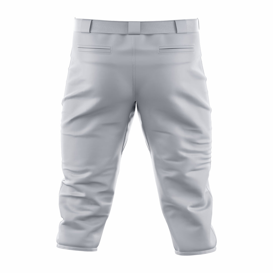 Custom Grey Baseball Knicker Pant