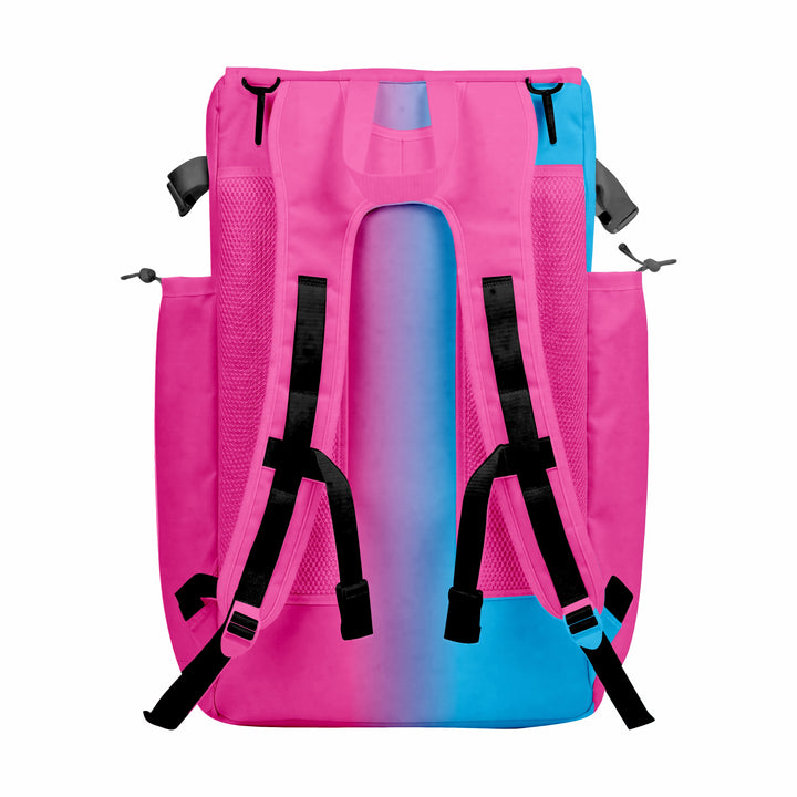 CUSTOM BLUE & PINK ELITE BASEBALL/SOFTBALL BACKPACKS