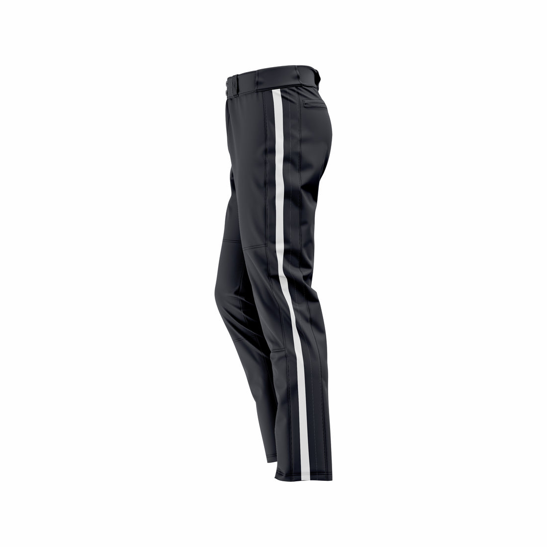 Custom Black & White Baseball Pant