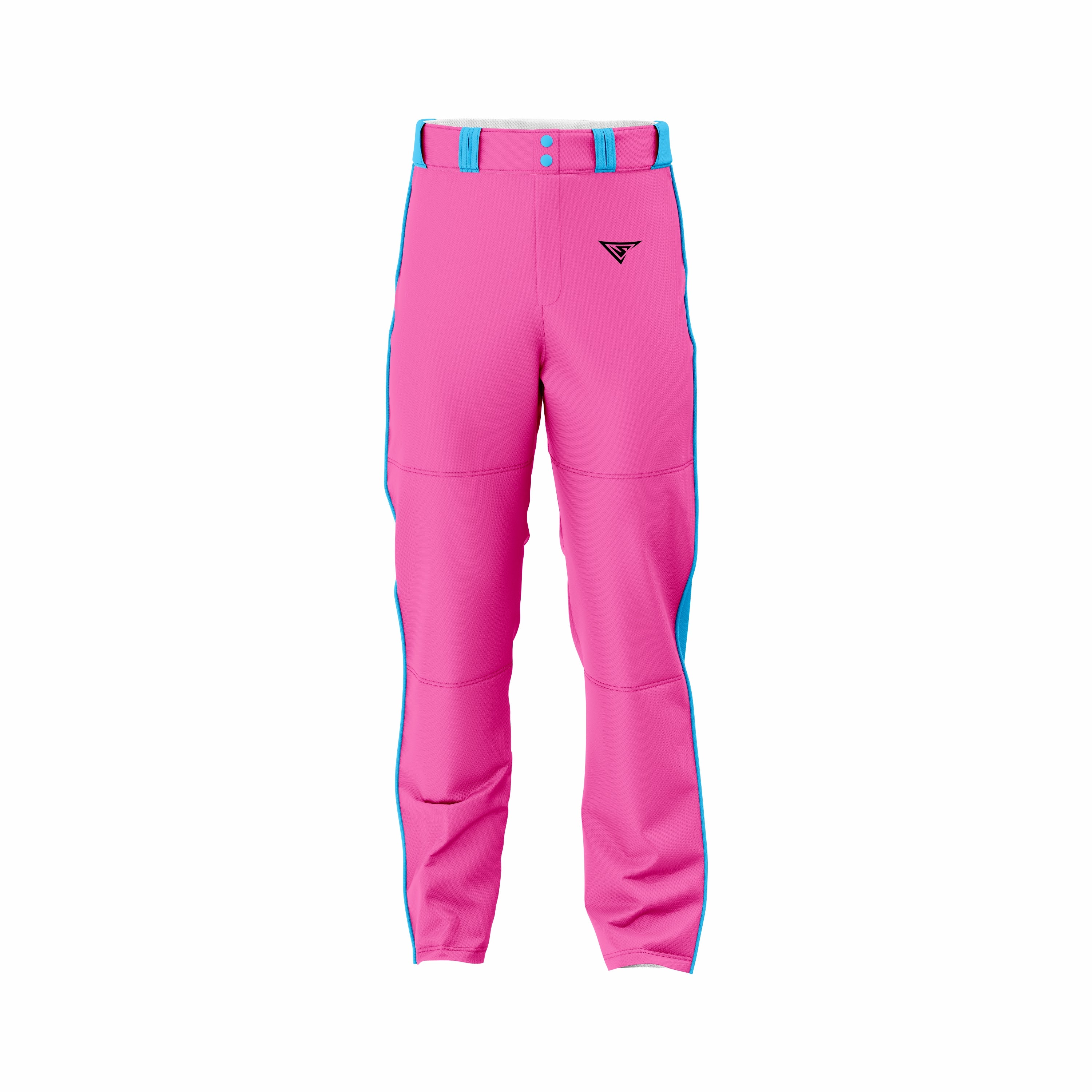 Custom Pink & Cyan softball Pant
