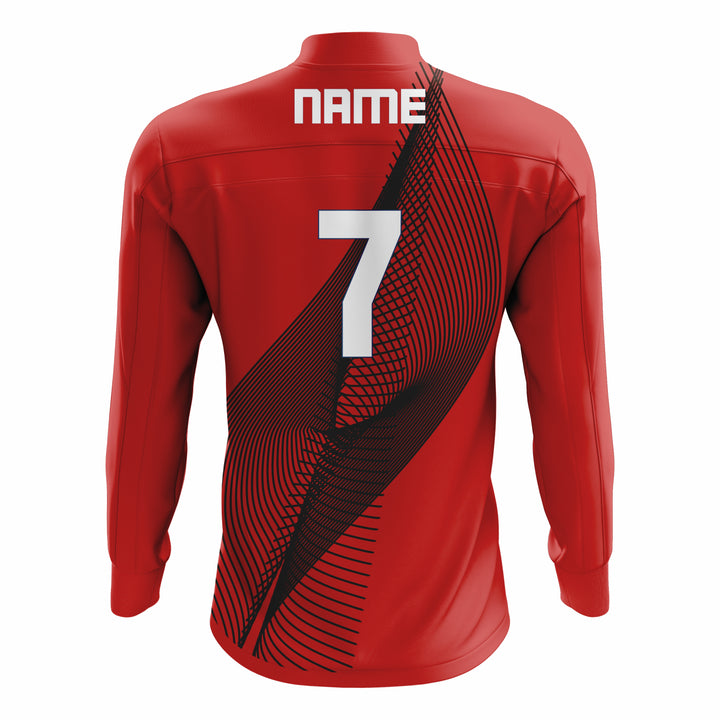 CUSTOM ¼ ZIP LONG SLEEVE CAGE JACKETS