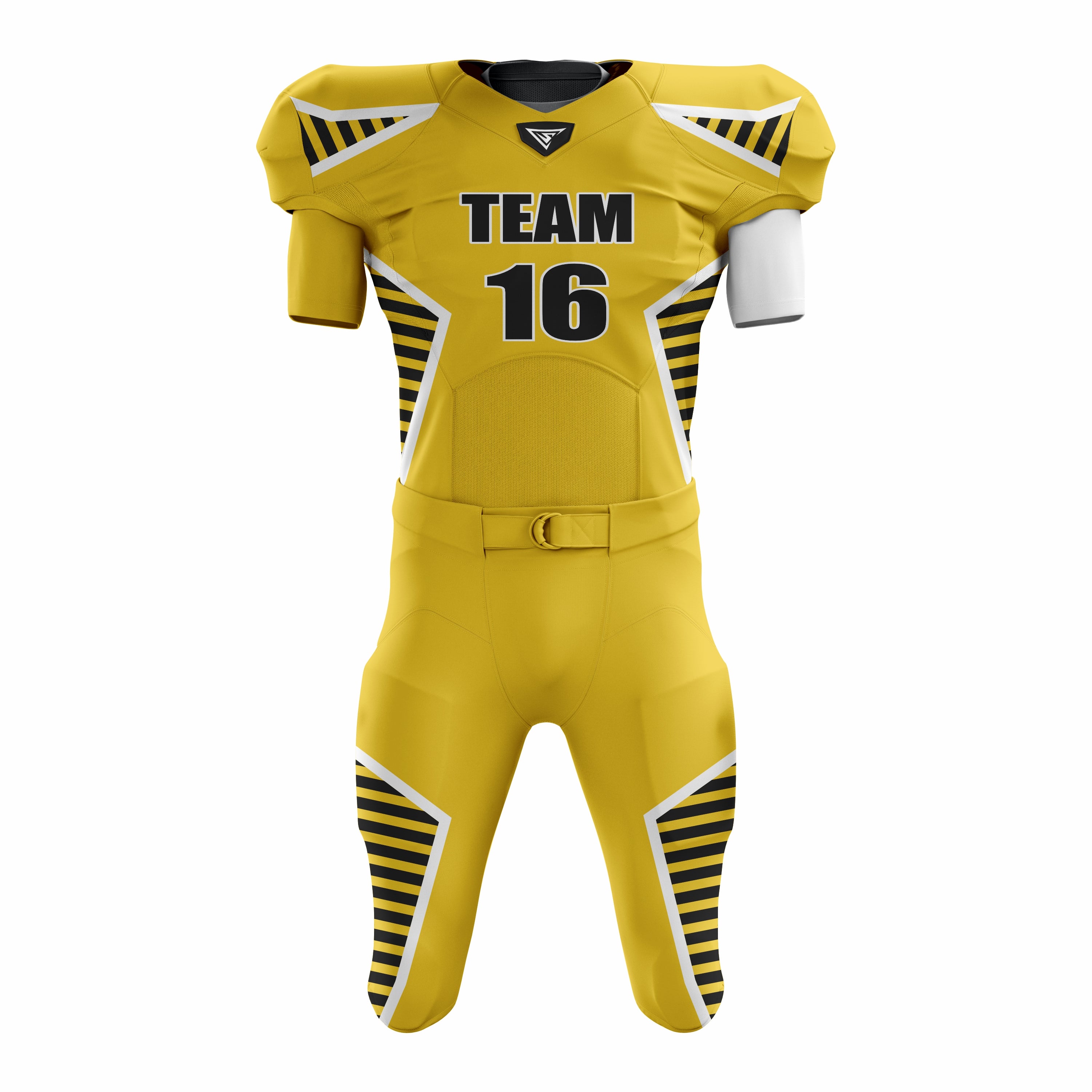 Custom Football Uniform (with Integrated Pads)
