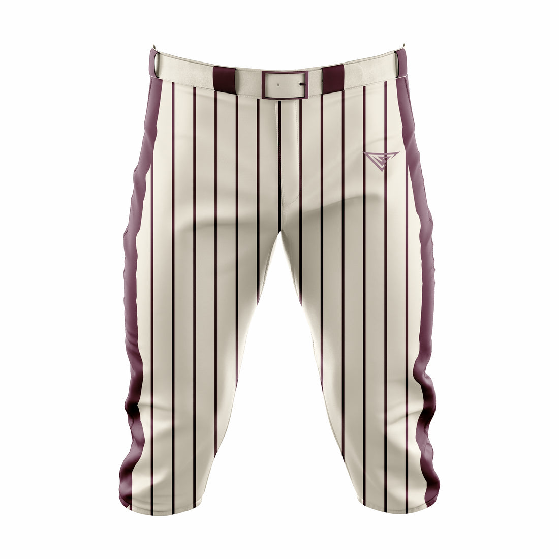 Custom Off White & Black softball Knicker Pant