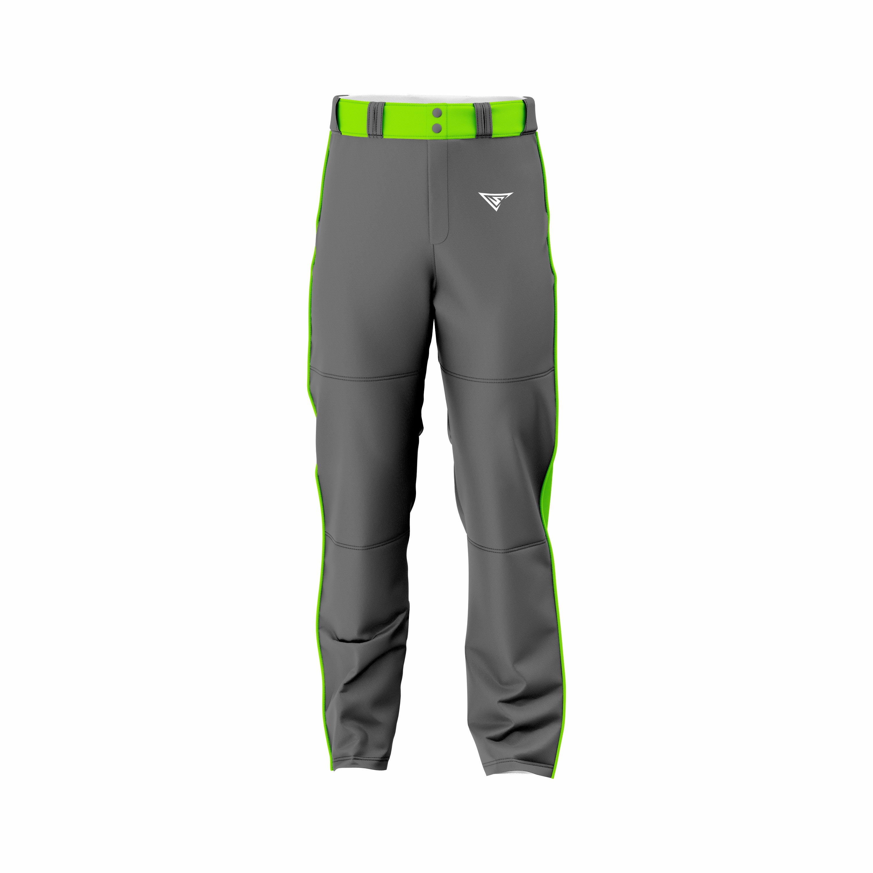 Custom Black & Green softball Pant