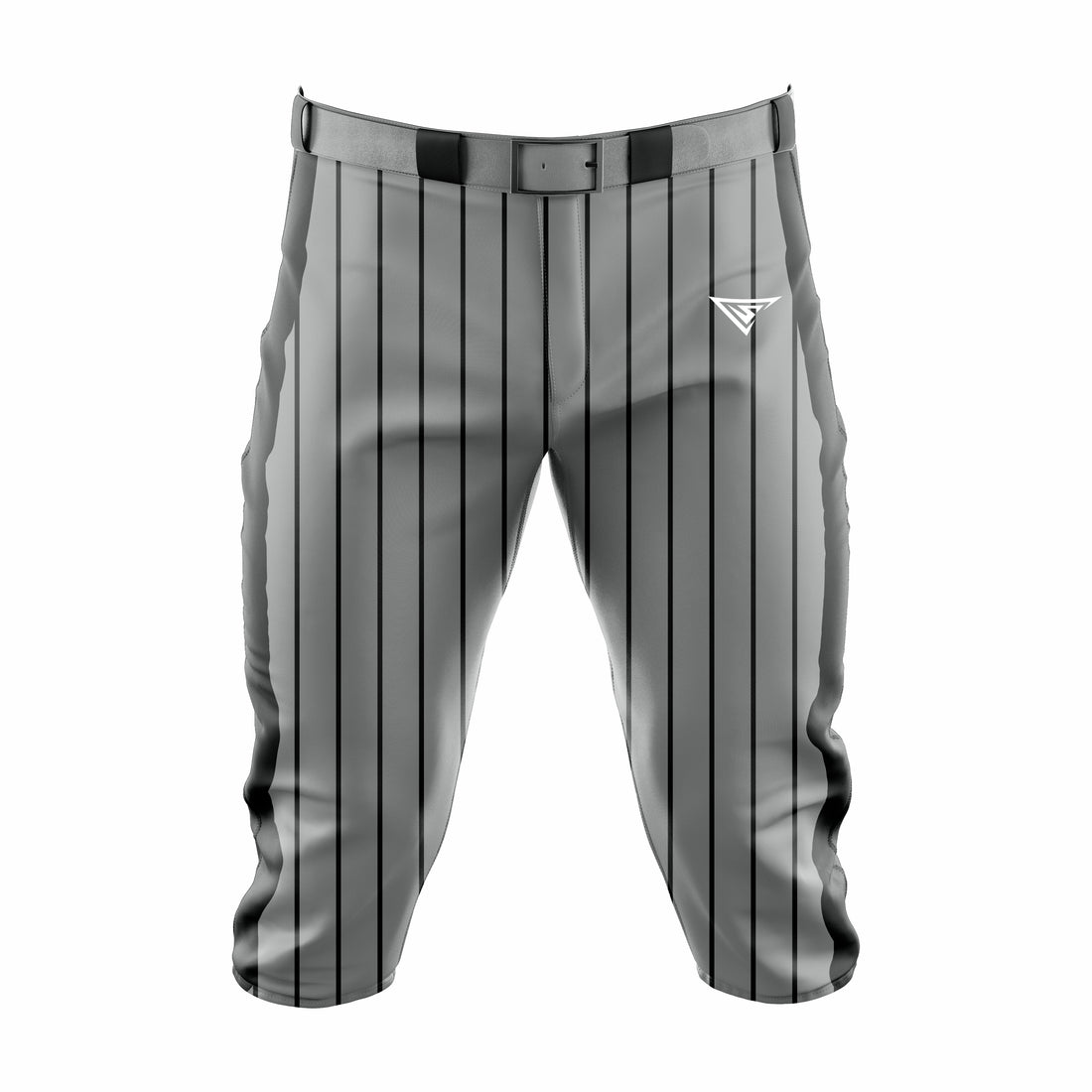 Custom Dark Grey & Black softball Knicker Pant