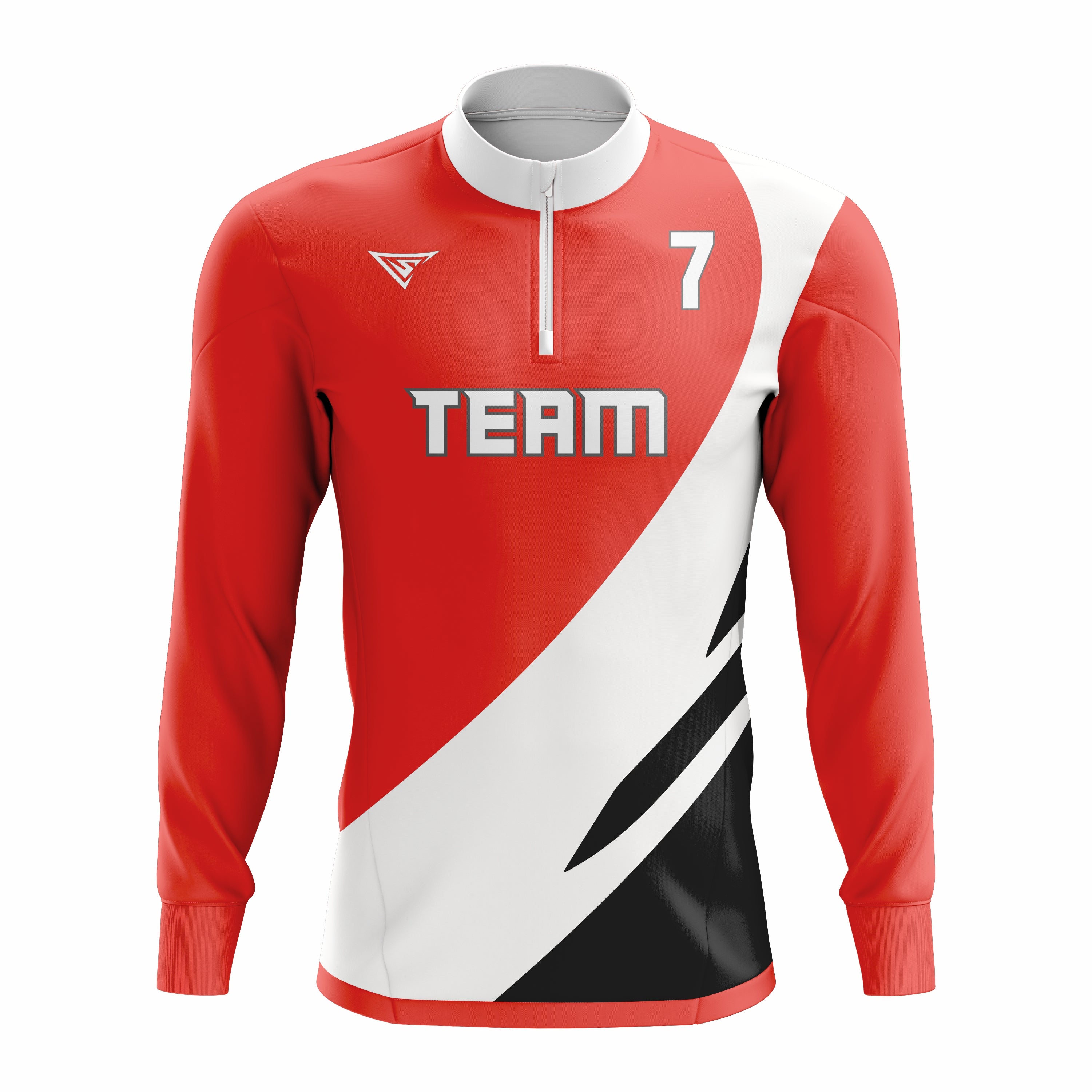 CUSTOM ¼ ZIP LONG SLEEVE CAGE JACKETS