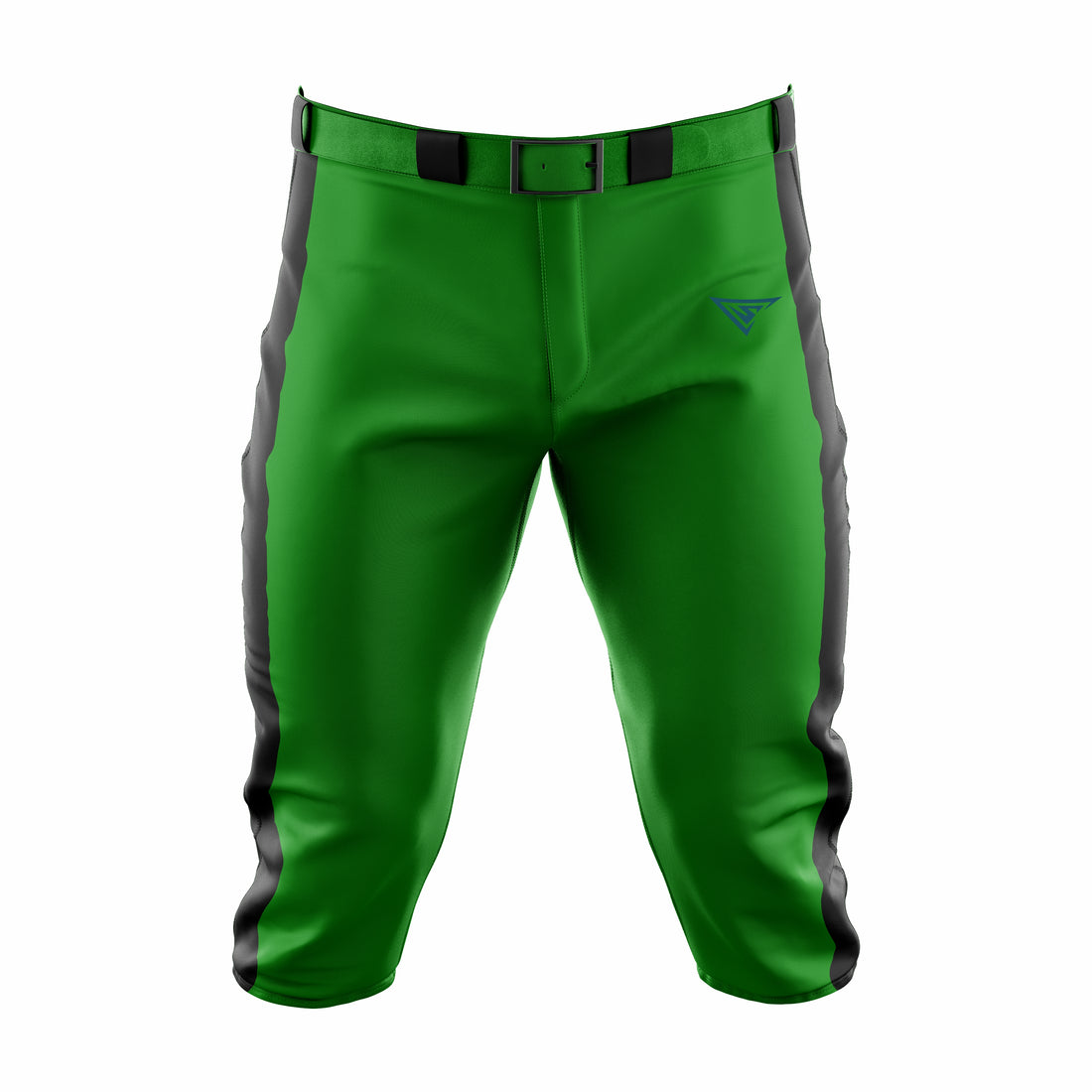 Custom Green & Black softball Knicker Pant