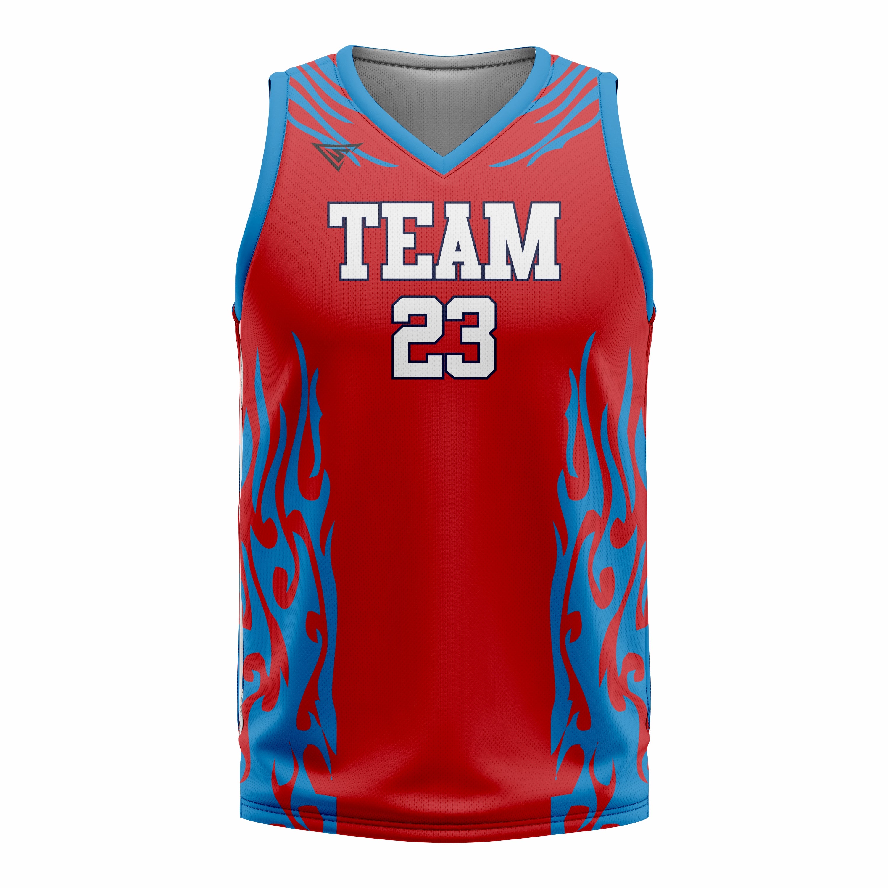 Custom Red white Blue Basketball Jersey | Sports Custom Uniform