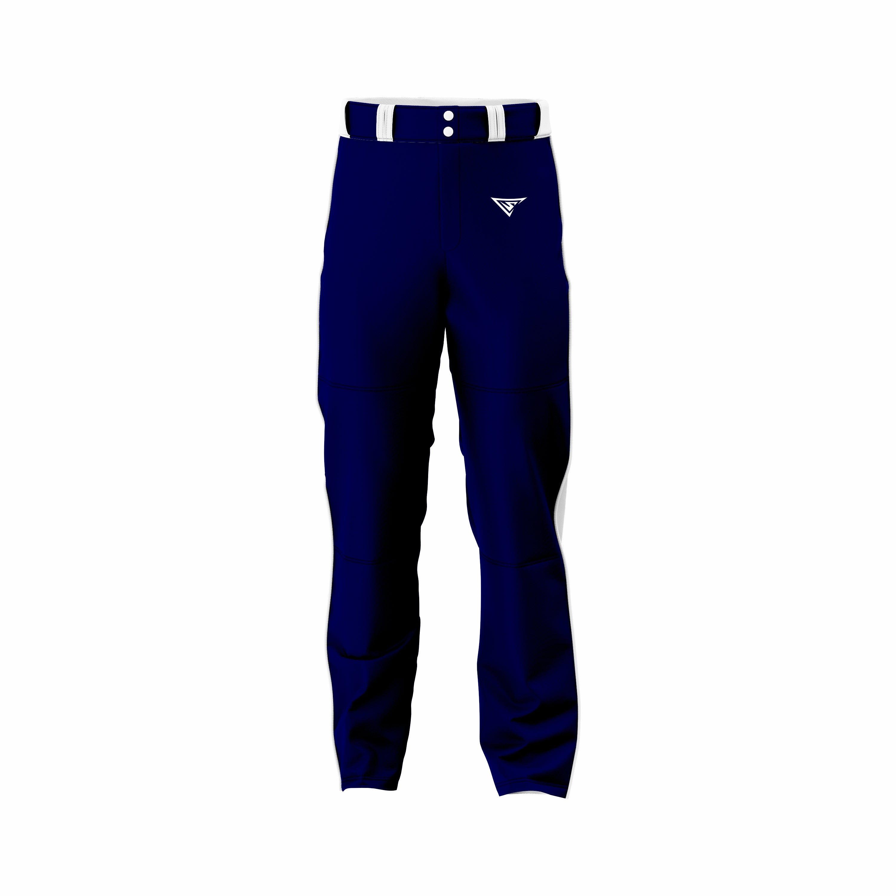 Custom Dark Blue & White softball Pant