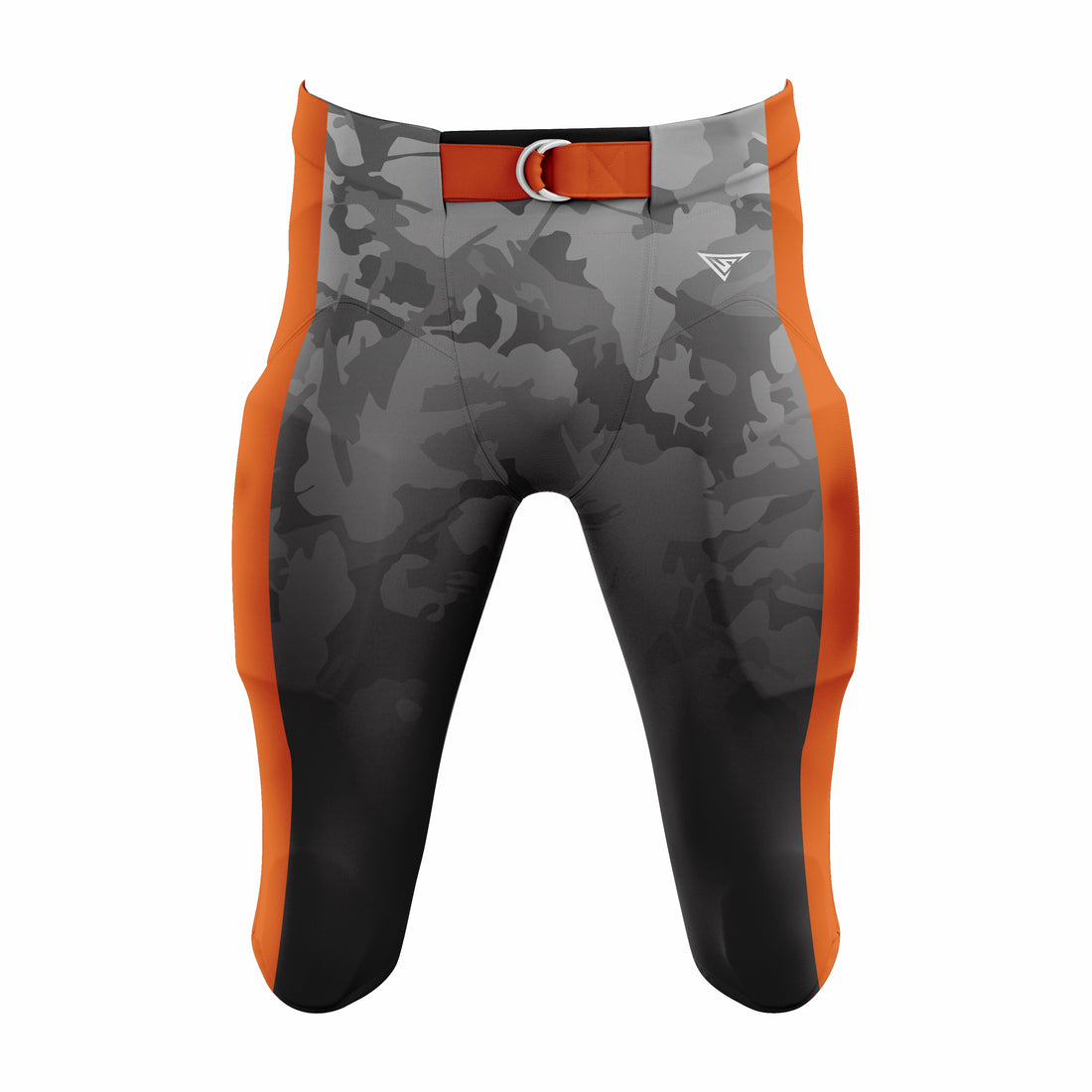 Custom Grey & Red American Football Pant