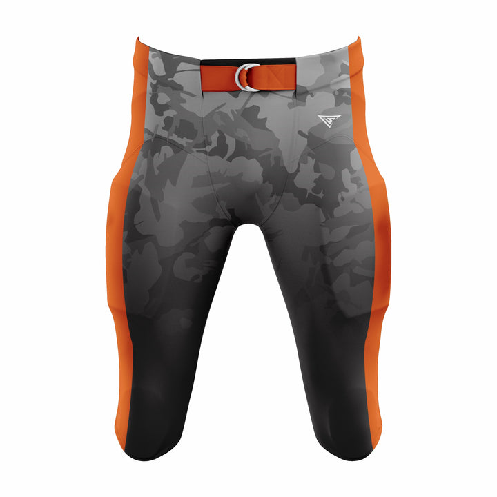 Custom Grey & Red American Football Pant