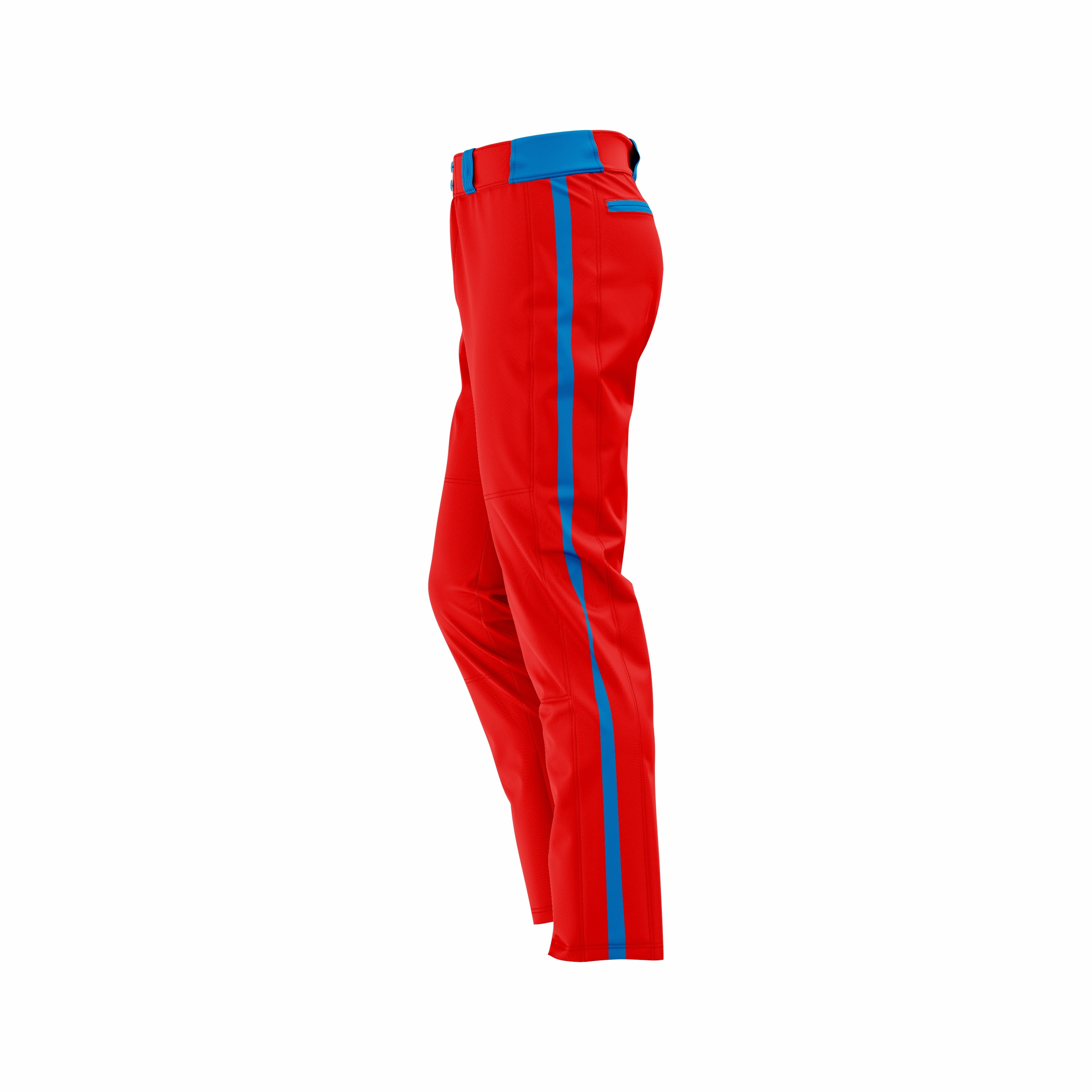 Custom Red & Blue softball Pant