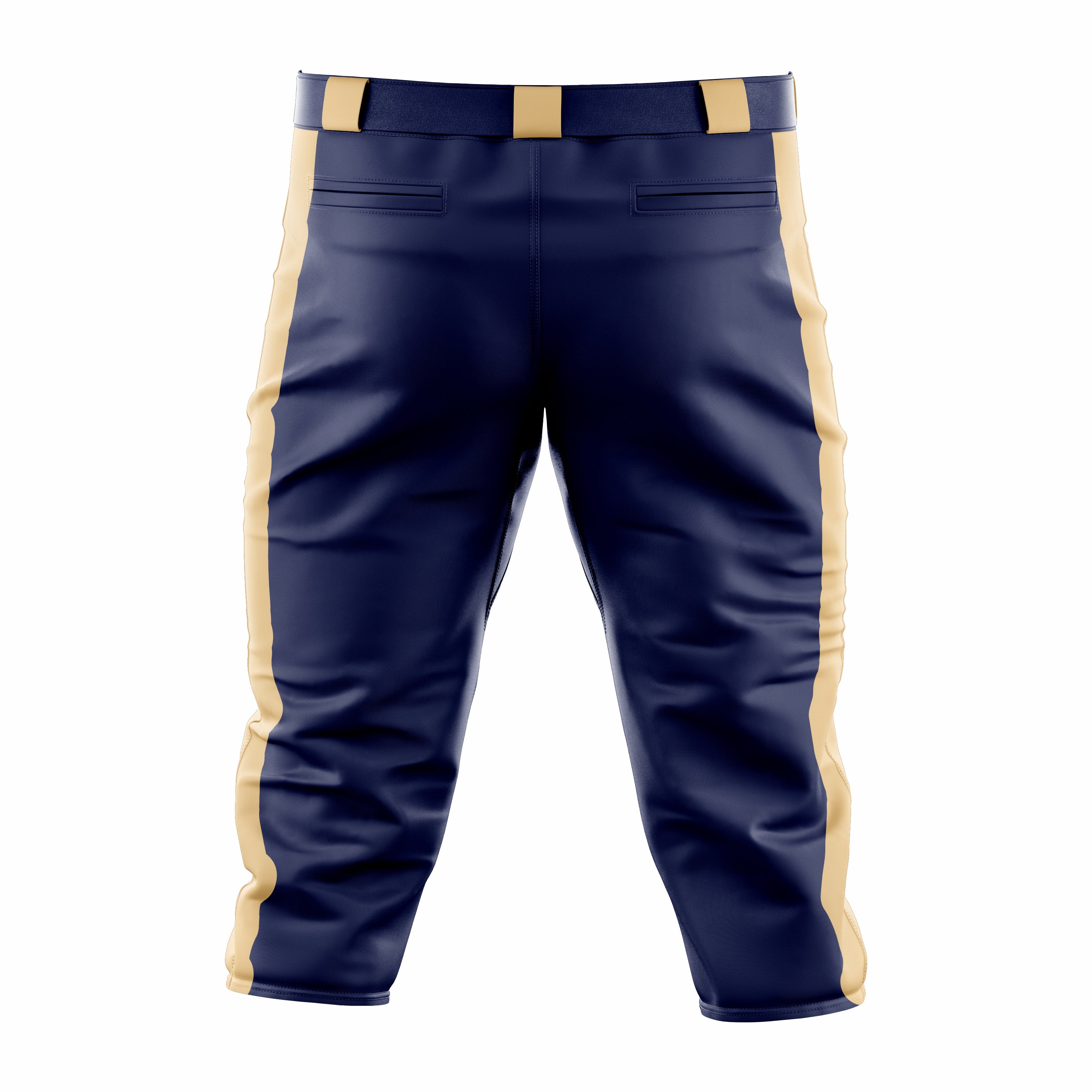Custom Dark Blue & Skin softball Knicker Pant