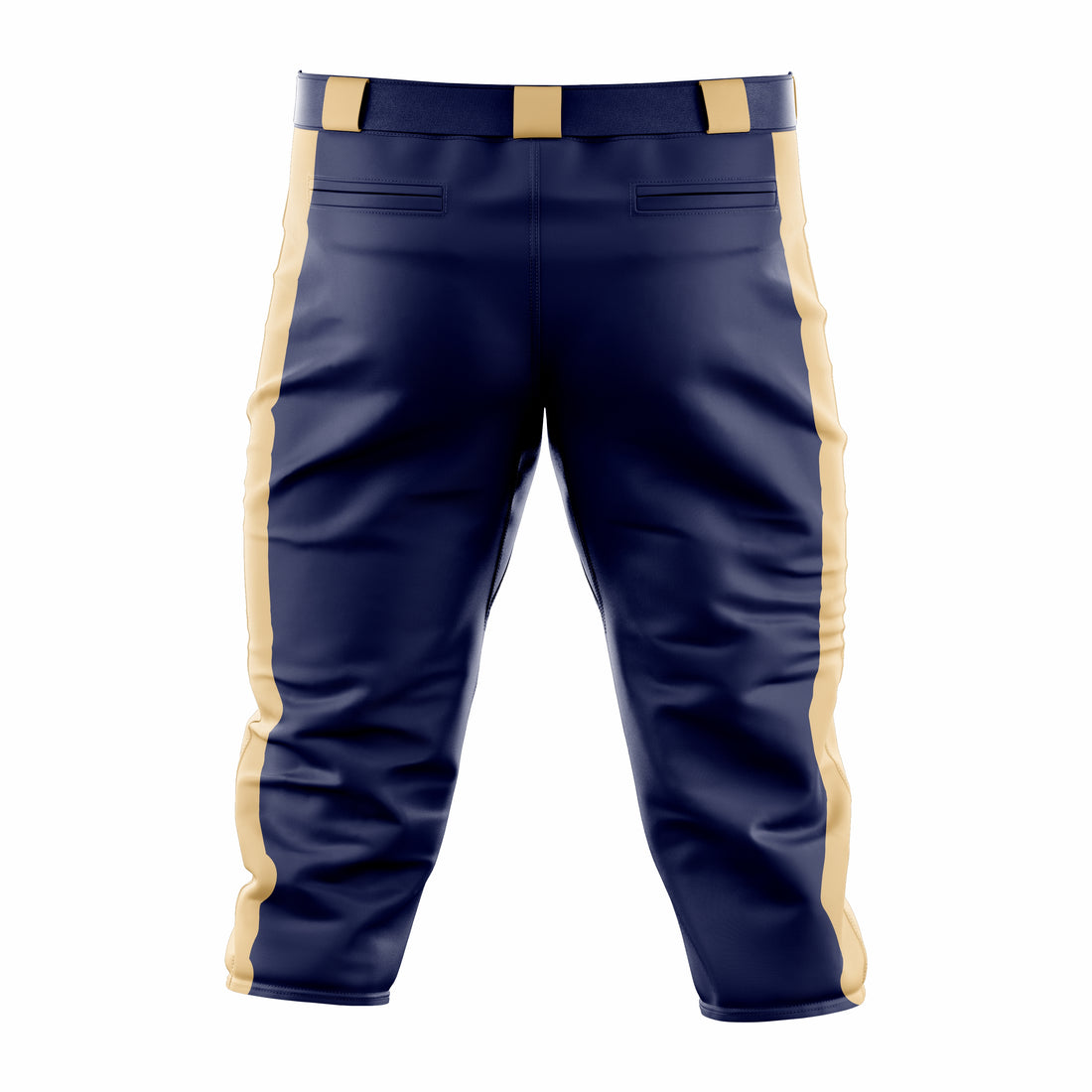 Custom Dark Blue & Skin softball Knicker Pant