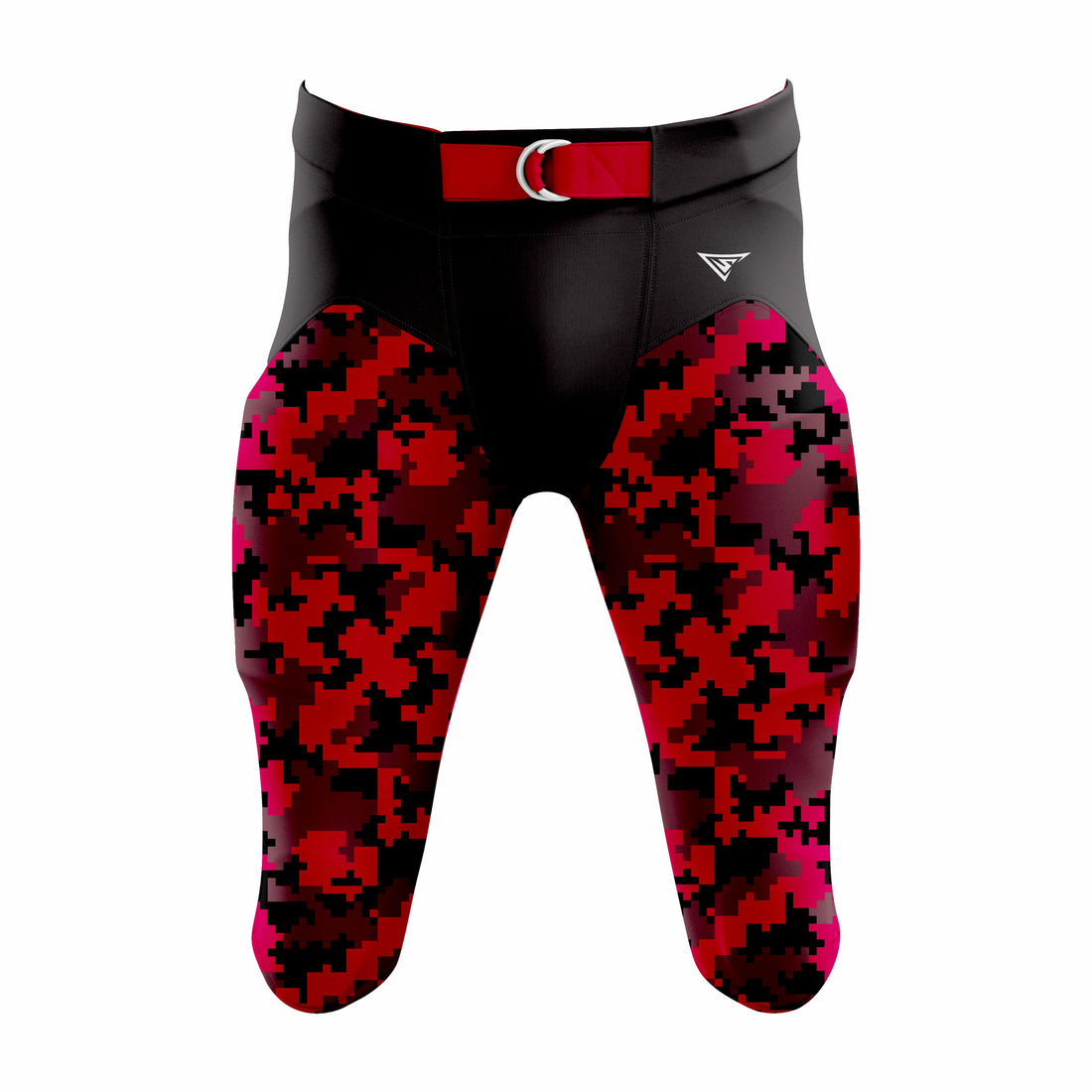 Custom Red & Black American Football Pant