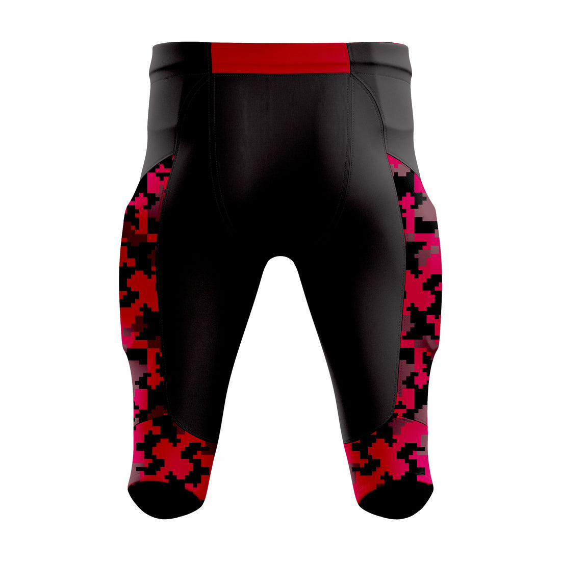 Custom Red & Black American Football Pant