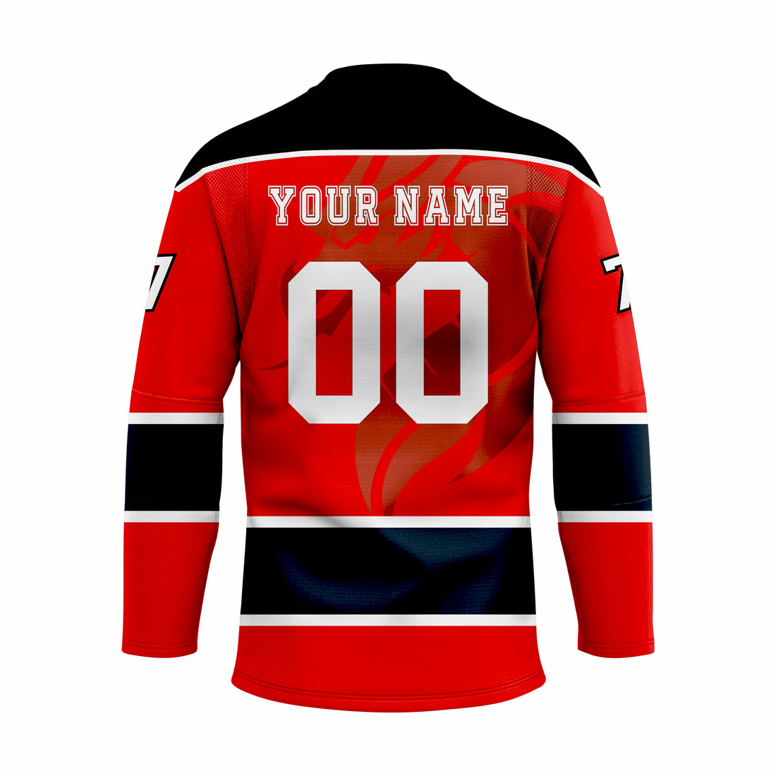 custom V-NECK Hockey Jerseys