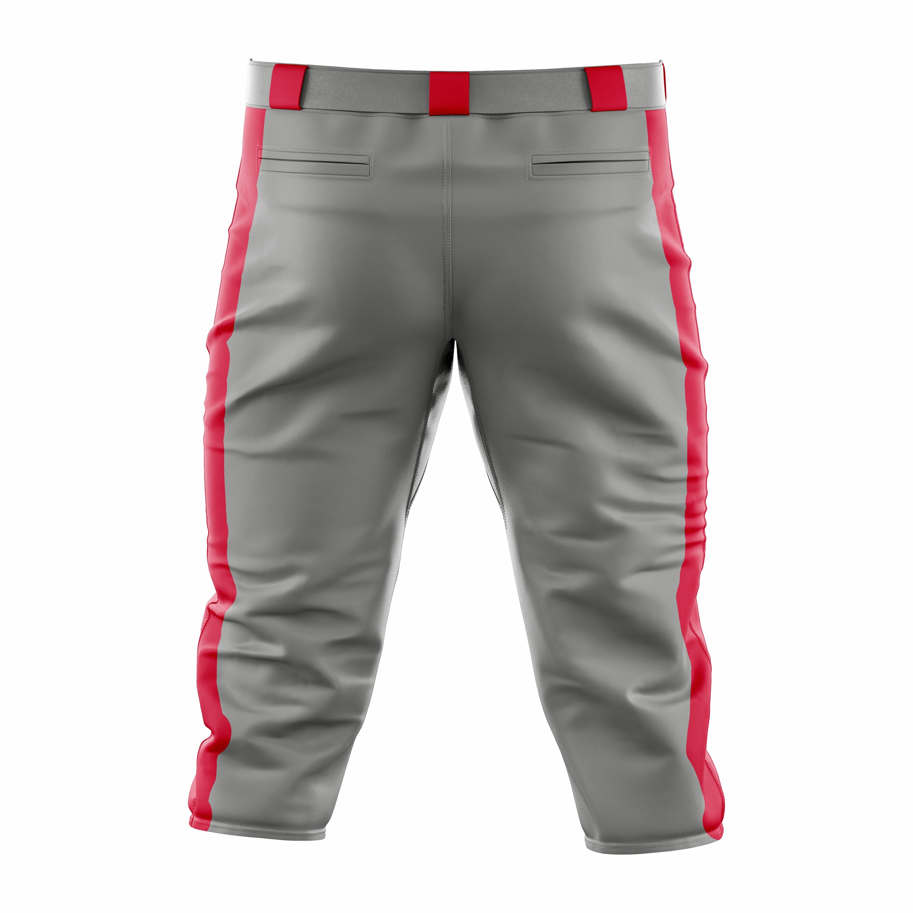 Custom Green & Red Baseball Knicker Pant
