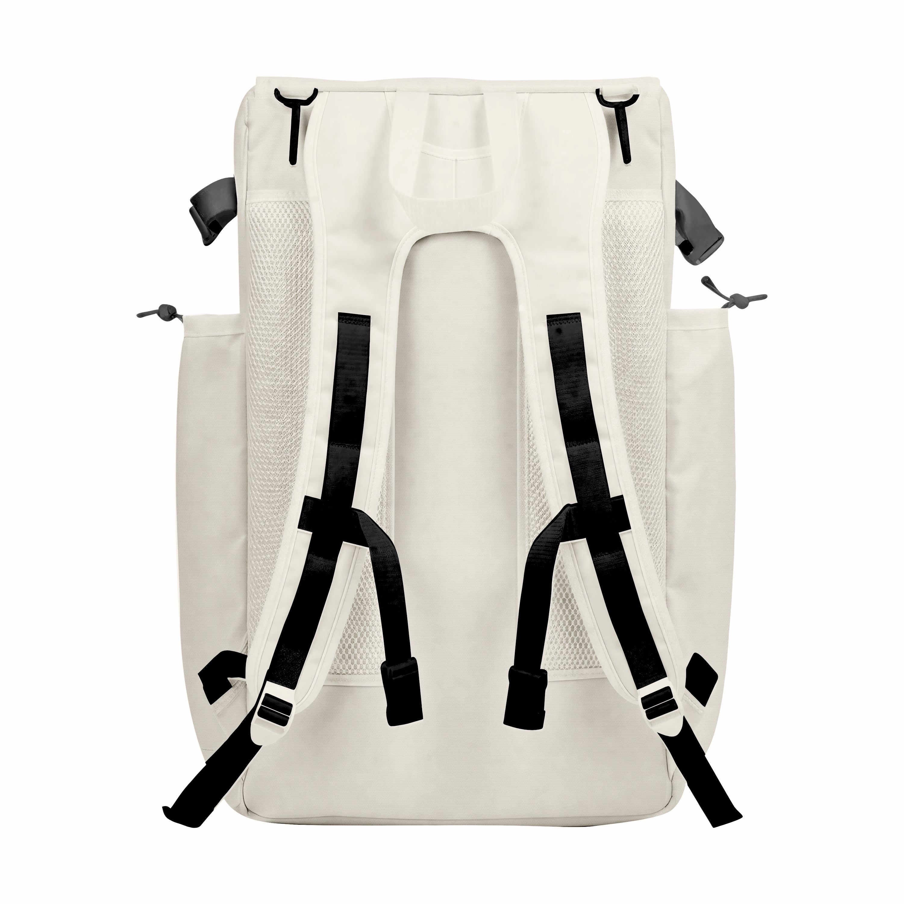 CUSTOM OFF WHITE & BROWN ELITE BASEBALL/SOFTBALL BACKPACKS