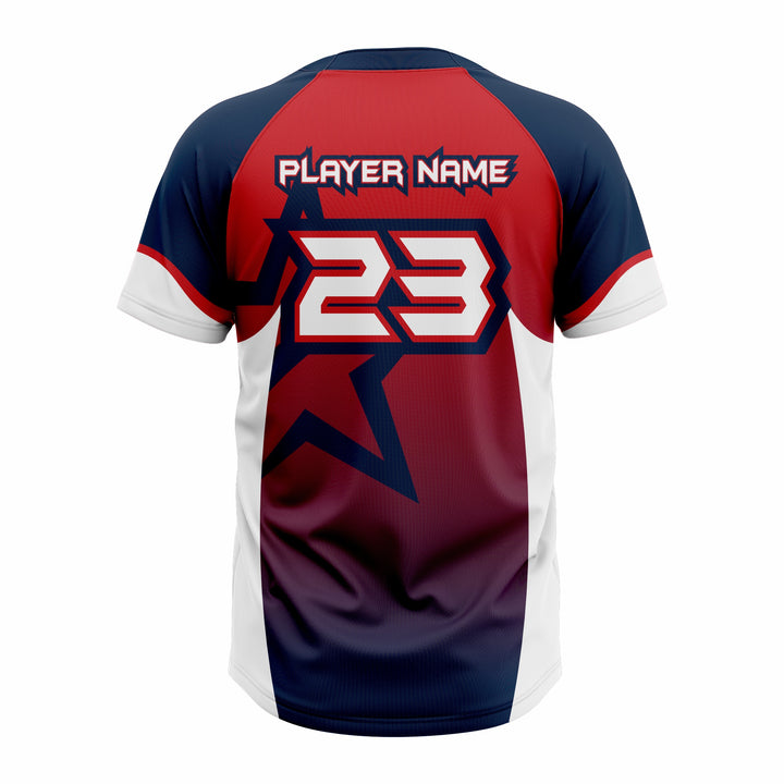 CUSTOM 2-BUTTON BASEBALL JERSEYS