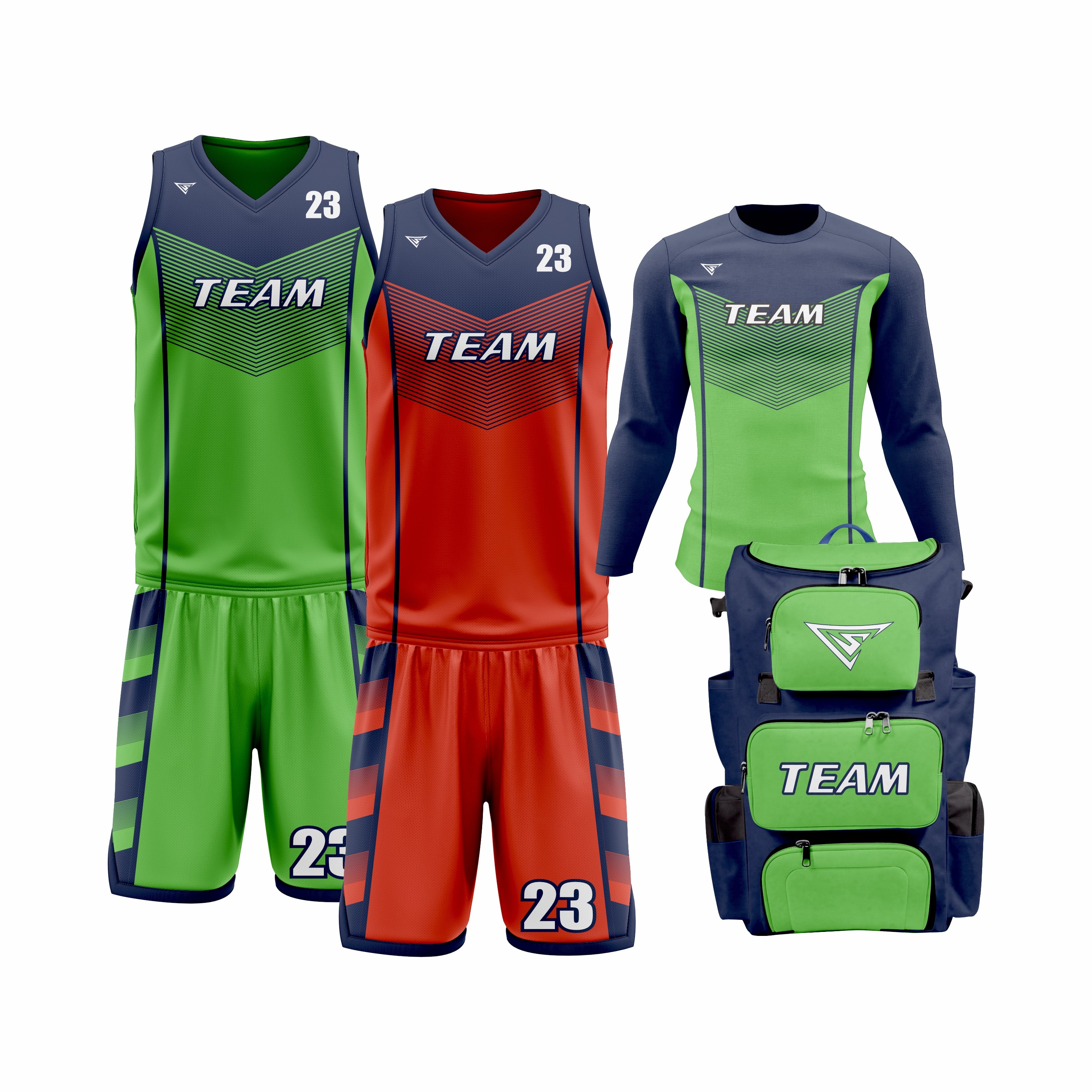 Custom Basketball Team Uniform Package - Pro